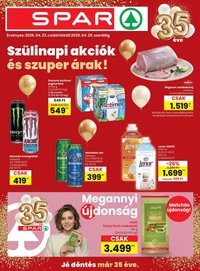 Spar újság 2026.04.23. Spar akciós újság (2026-04-23 - 2026-04-29)