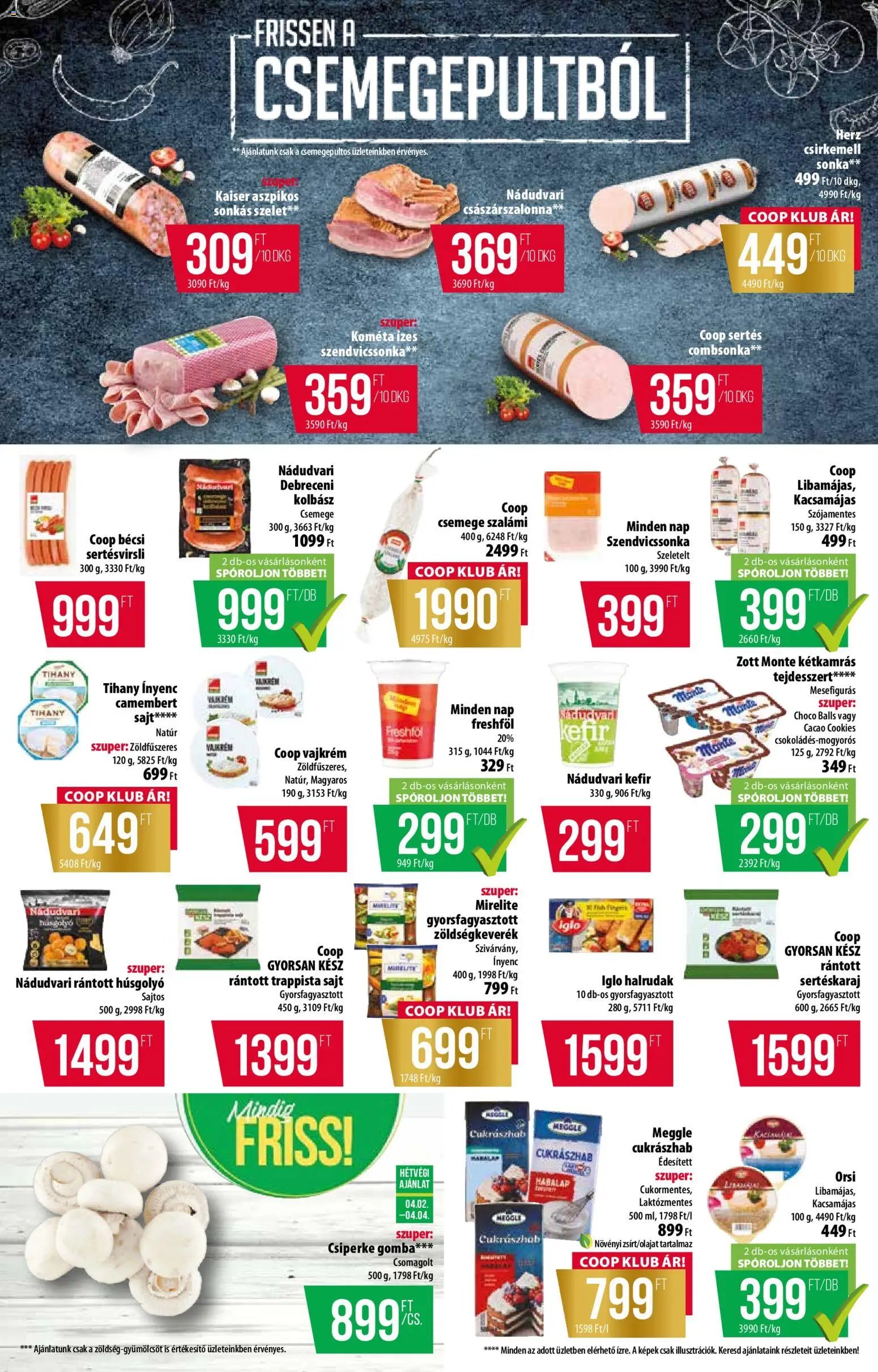 COOP újság 2026.04.02. COOP akciós újság (2026-04-02 - 2026-04-08)