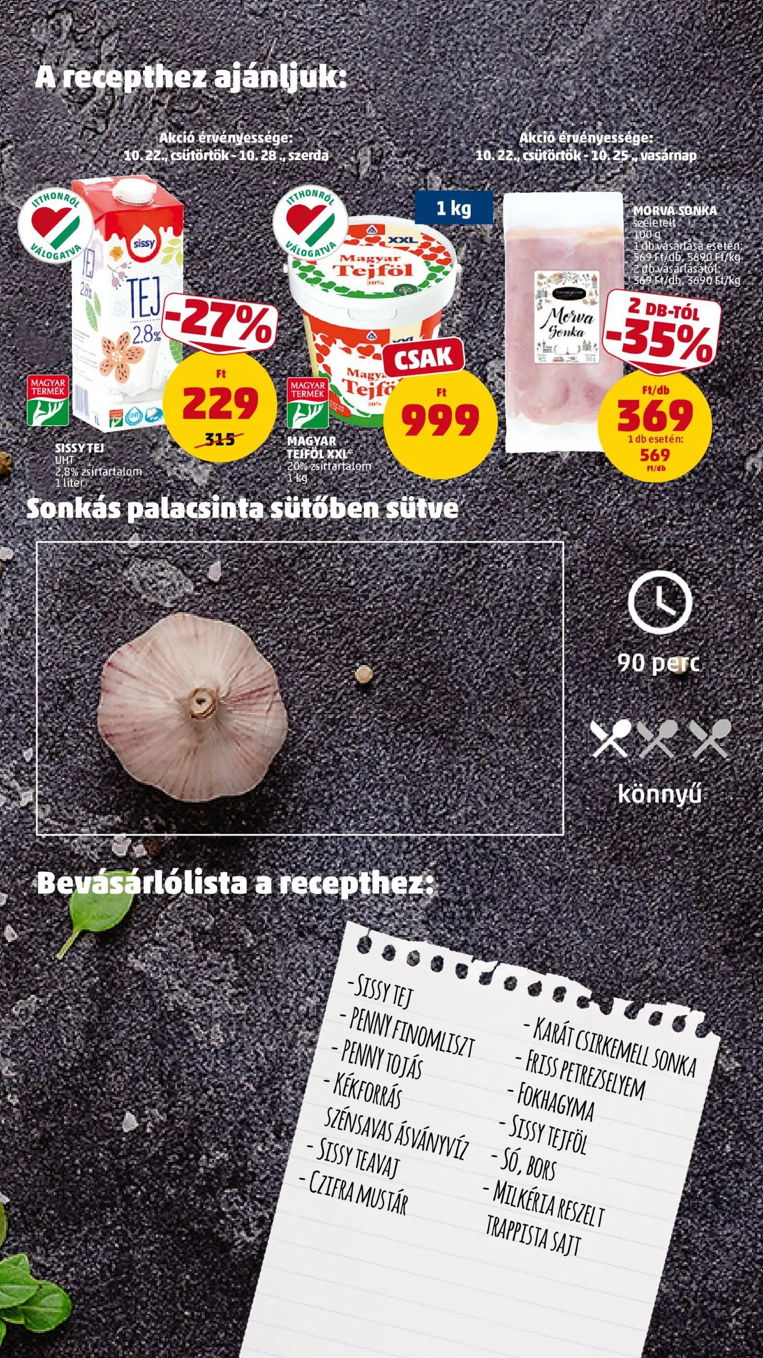 PENNY akciós ujság 2026.10.22. 🎃 HALLOWEEN 🧡
