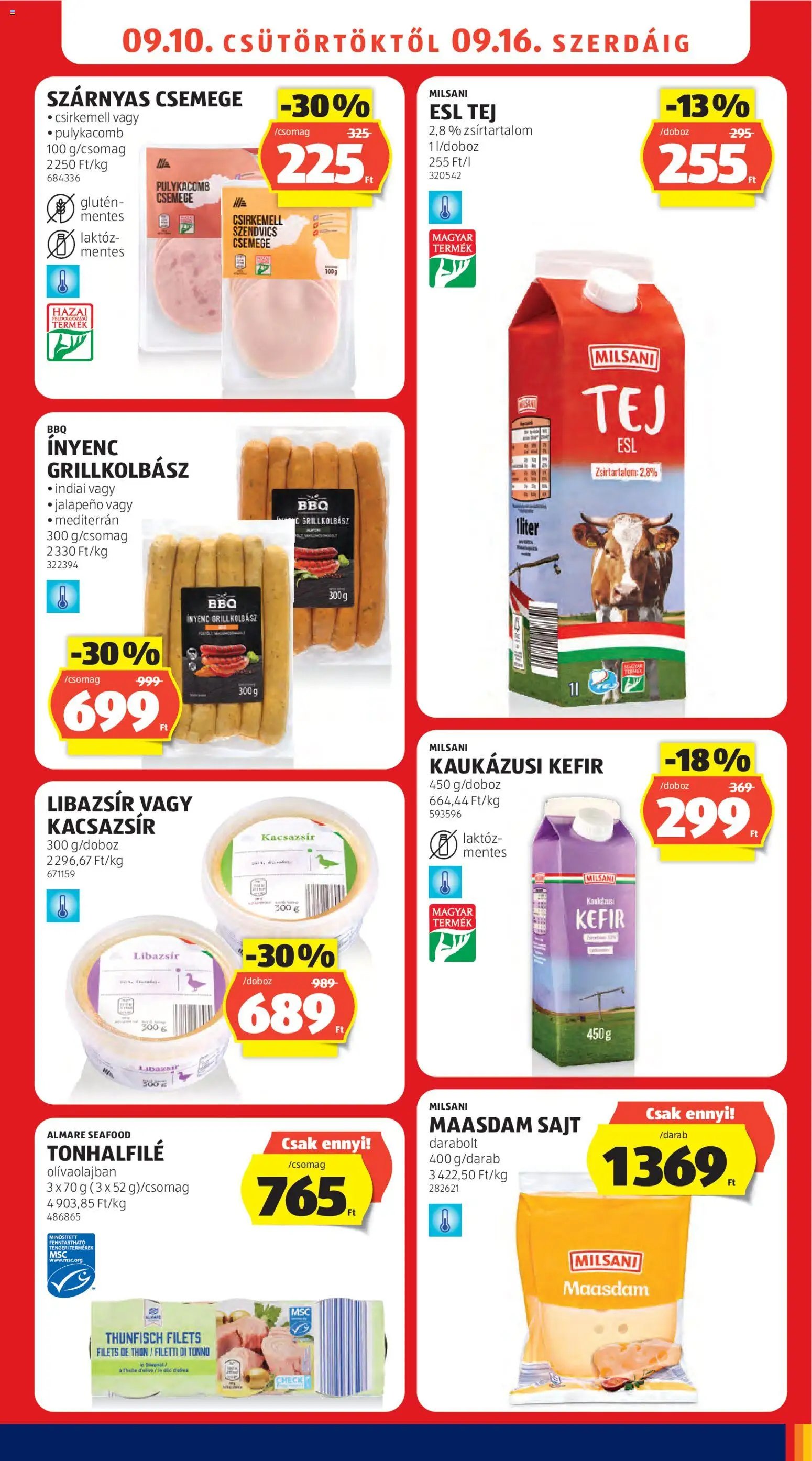 Aldi újság 2026.09.10. Aldi akciós újság