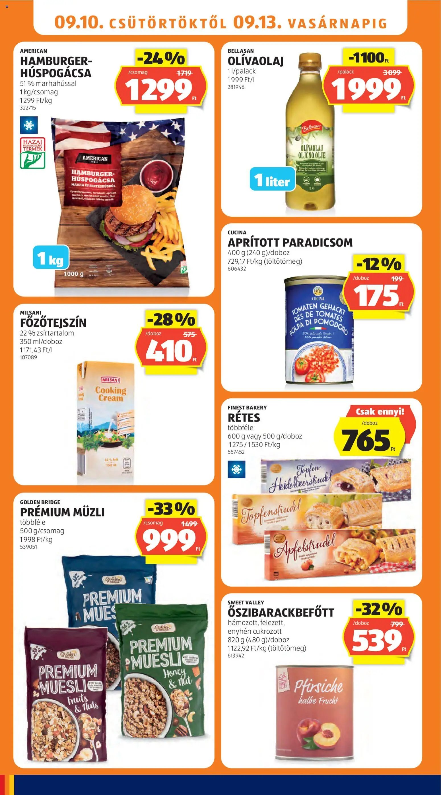 Aldi újság 2026.09.10. Aldi akciós újság