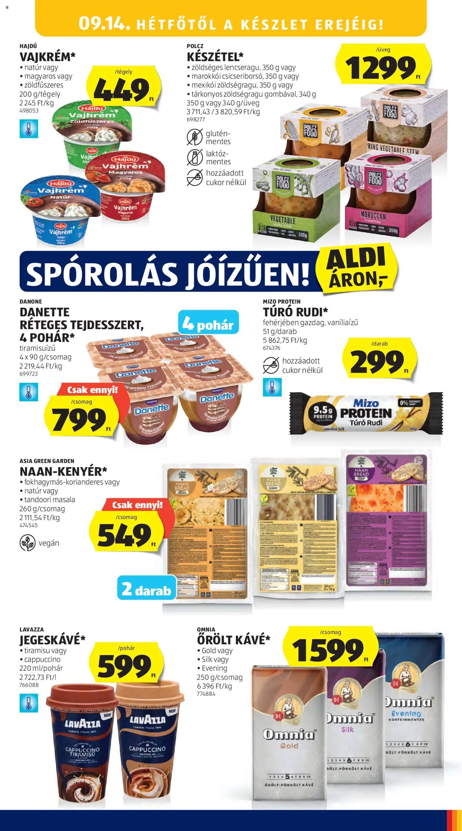 Aldi újság 2026.09.10. Aldi akciós újság