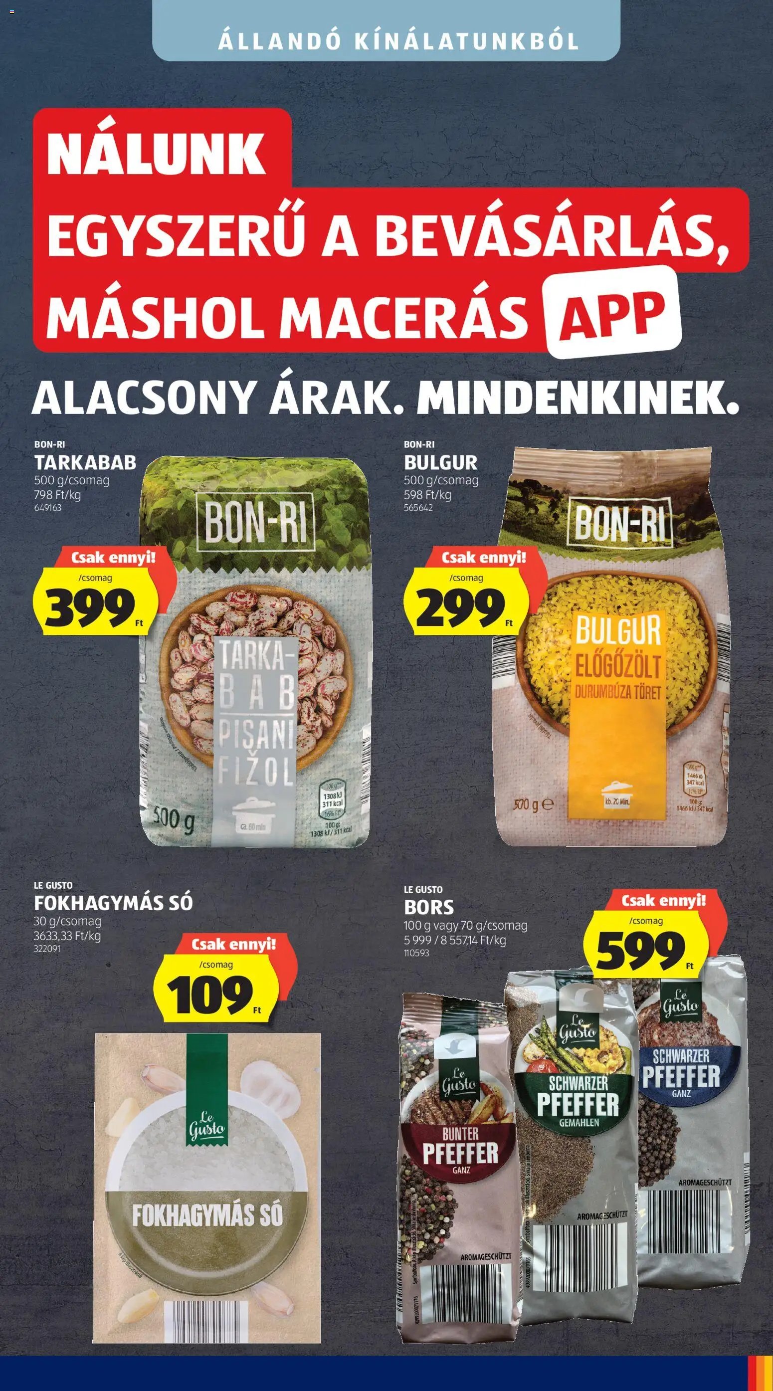 Aldi újság 2026.09.10. Aldi akciós újság