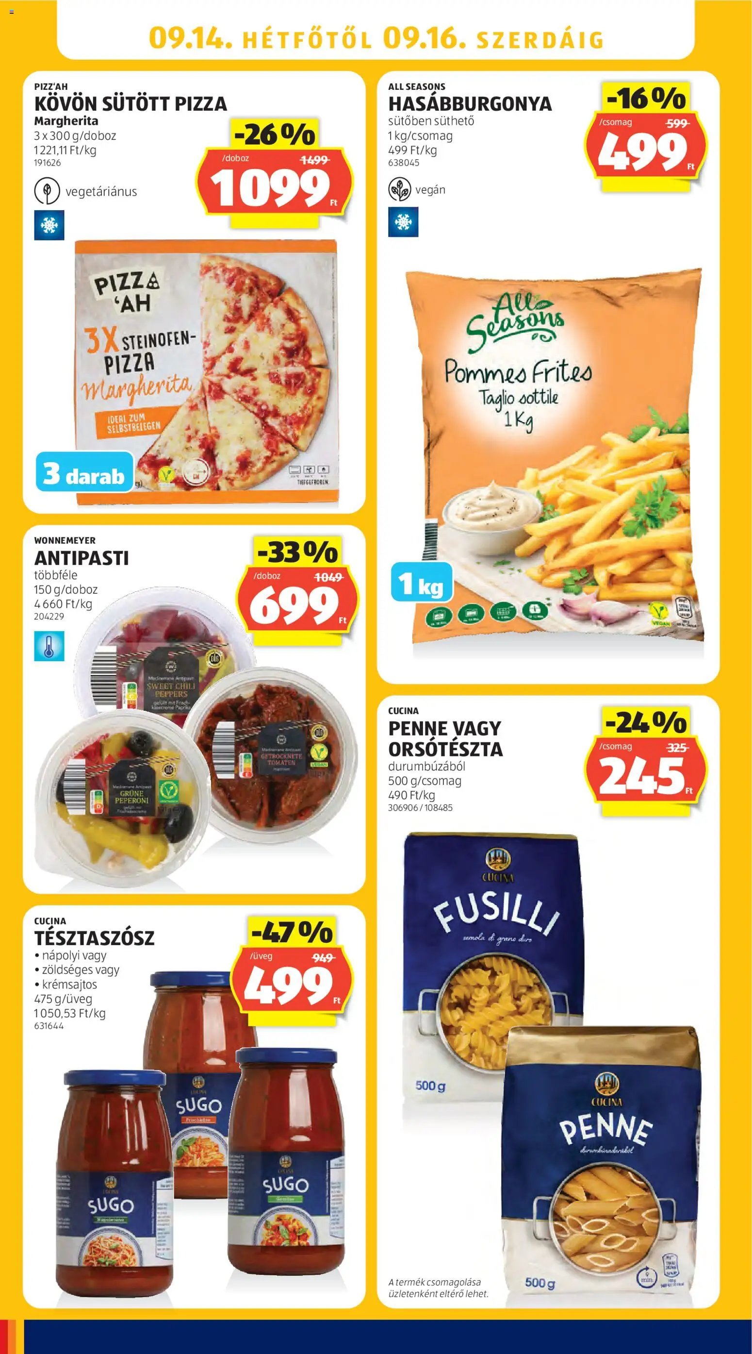 Aldi újság 2026.09.10. Aldi akciós újság