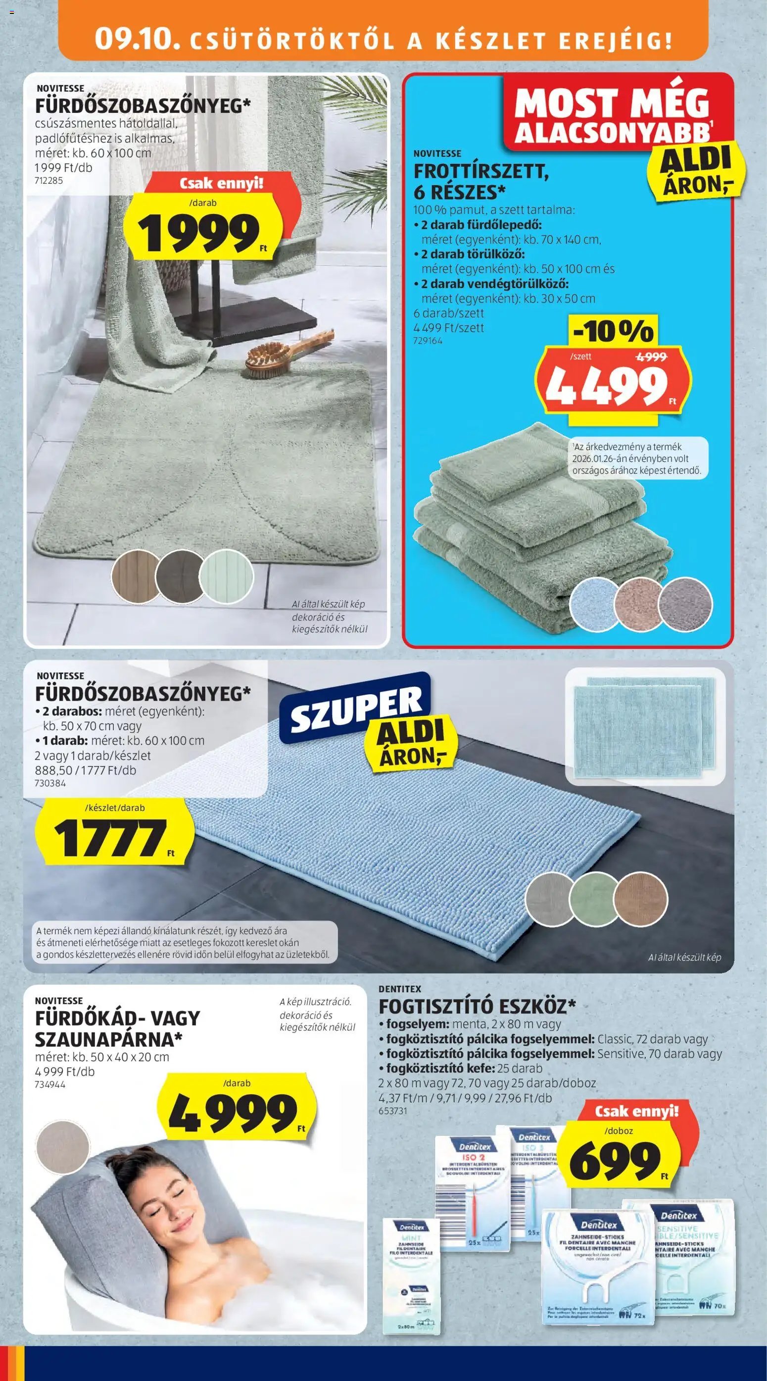 Aldi újság 2026.09.10. Aldi akciós újság