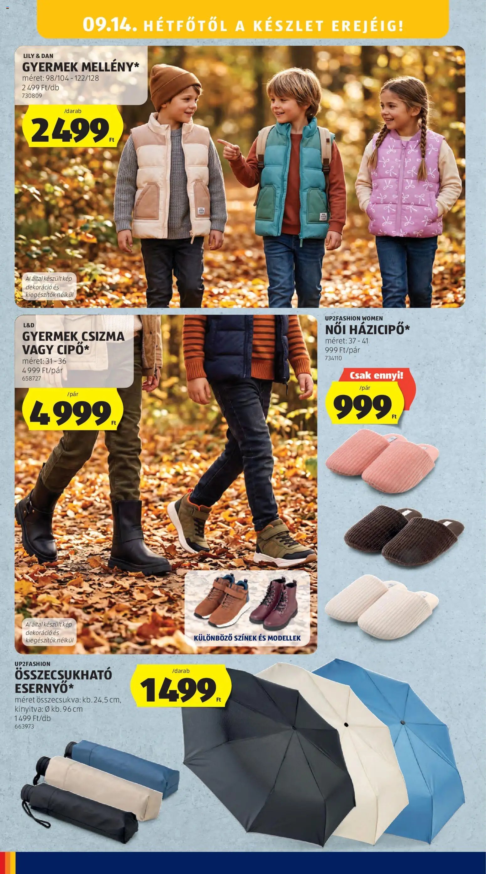 Aldi újság 2026.09.10. Aldi akciós újság