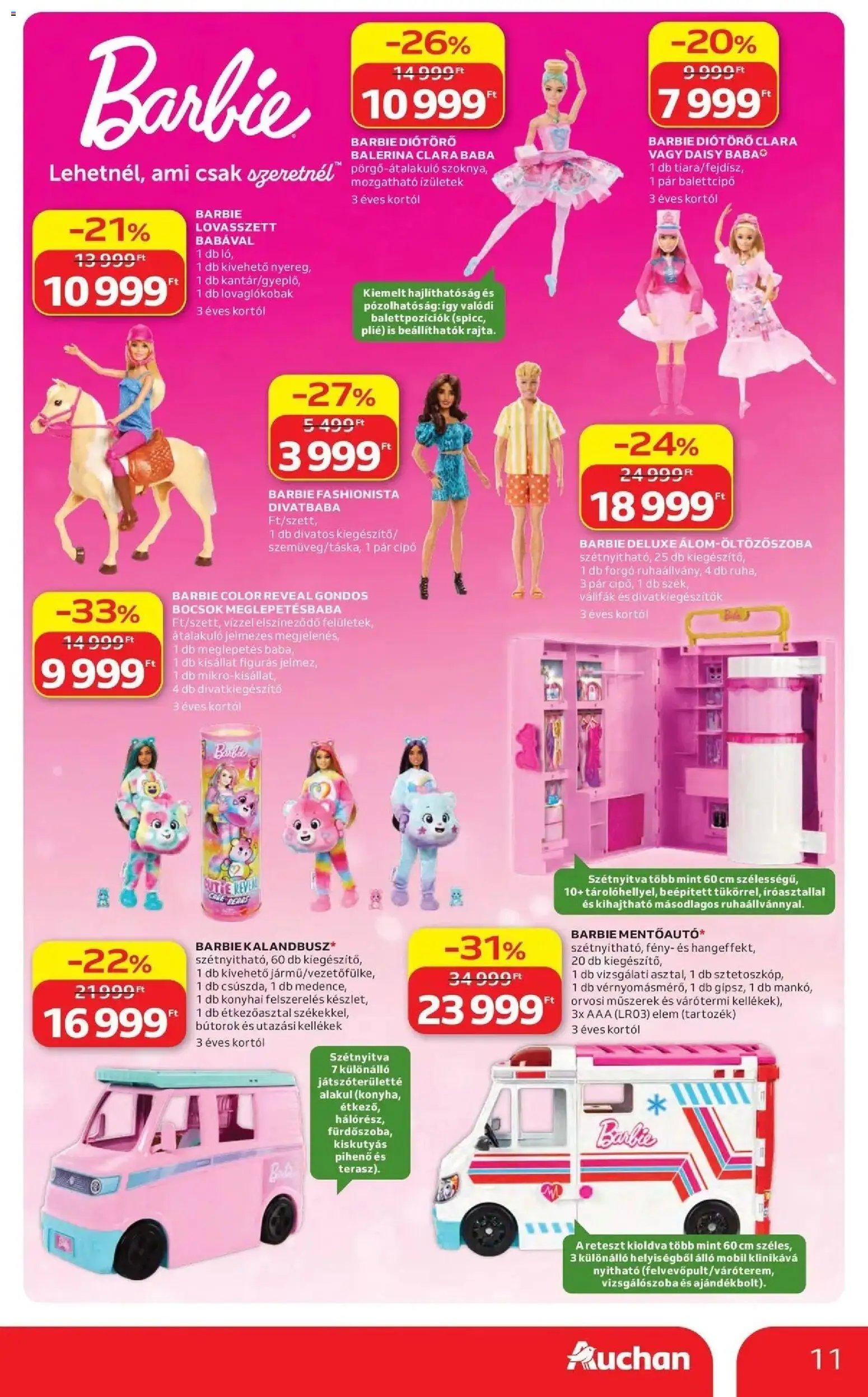 Auchan Karácsonyi ajánlataink Kecskemét 2026.10.22. - lapozható formában szórólap ✳️