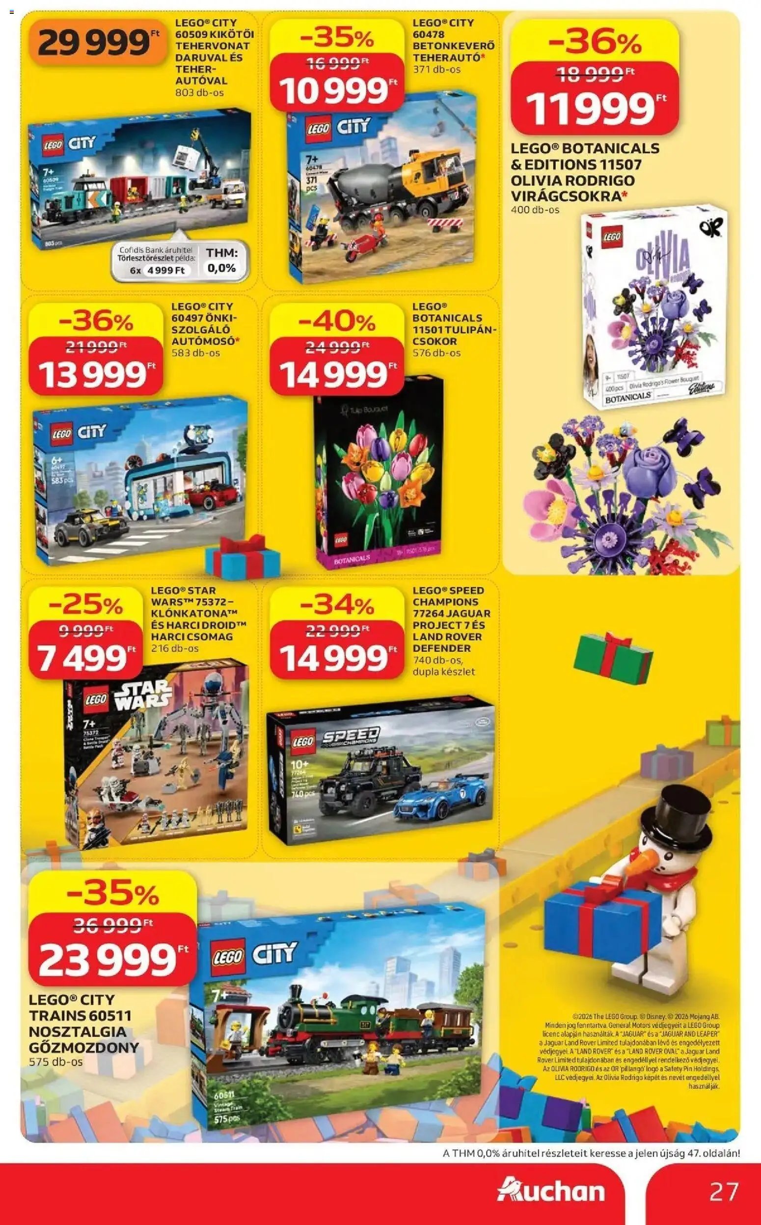 Auchan Karácsonyi ajánlataink Kecskemét 2026.10.22. - lapozható formában szórólap ✳️