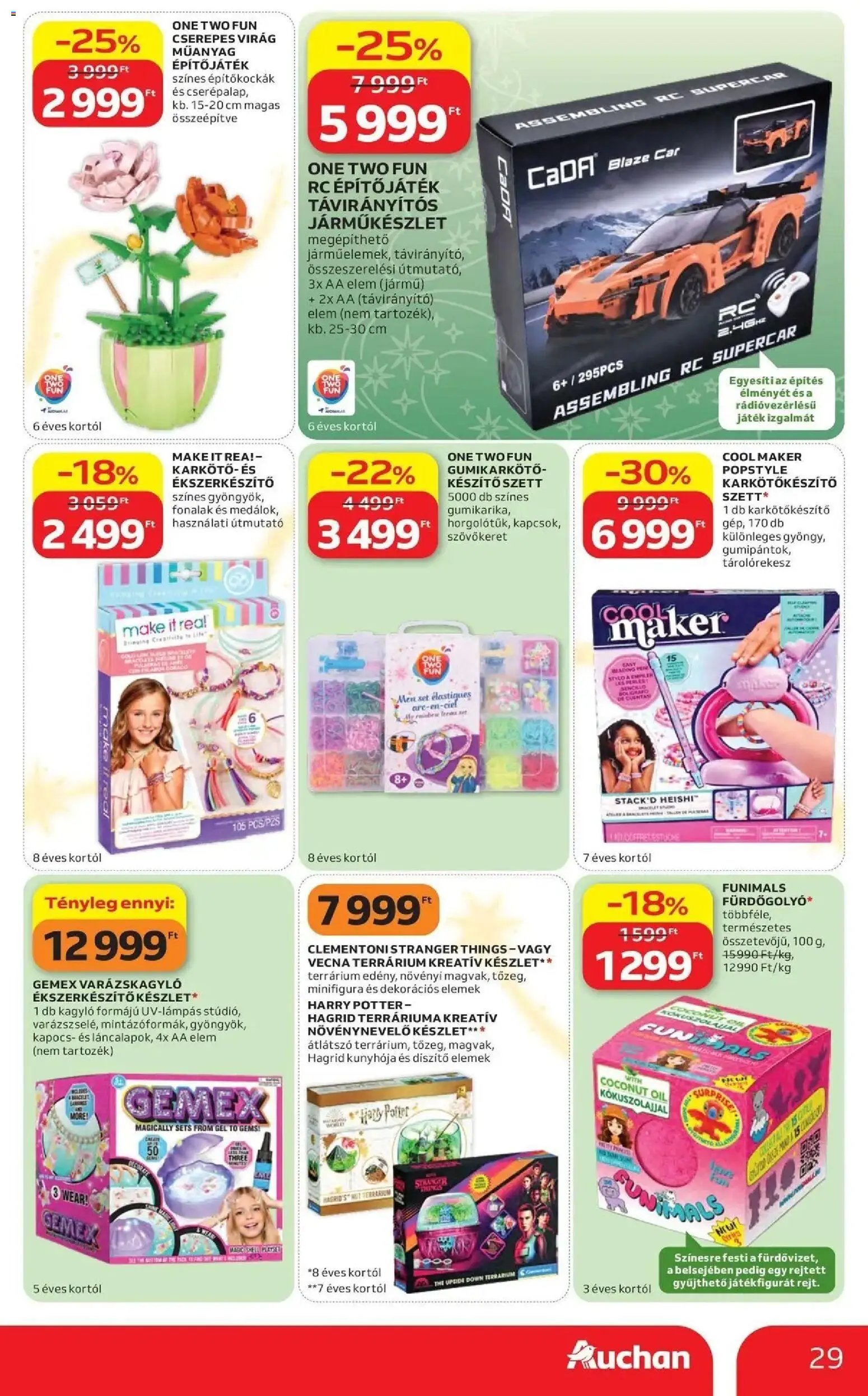 Auchan Karácsonyi ajánlataink Kecskemét 2026.10.22. - lapozható formában szórólap ✳️