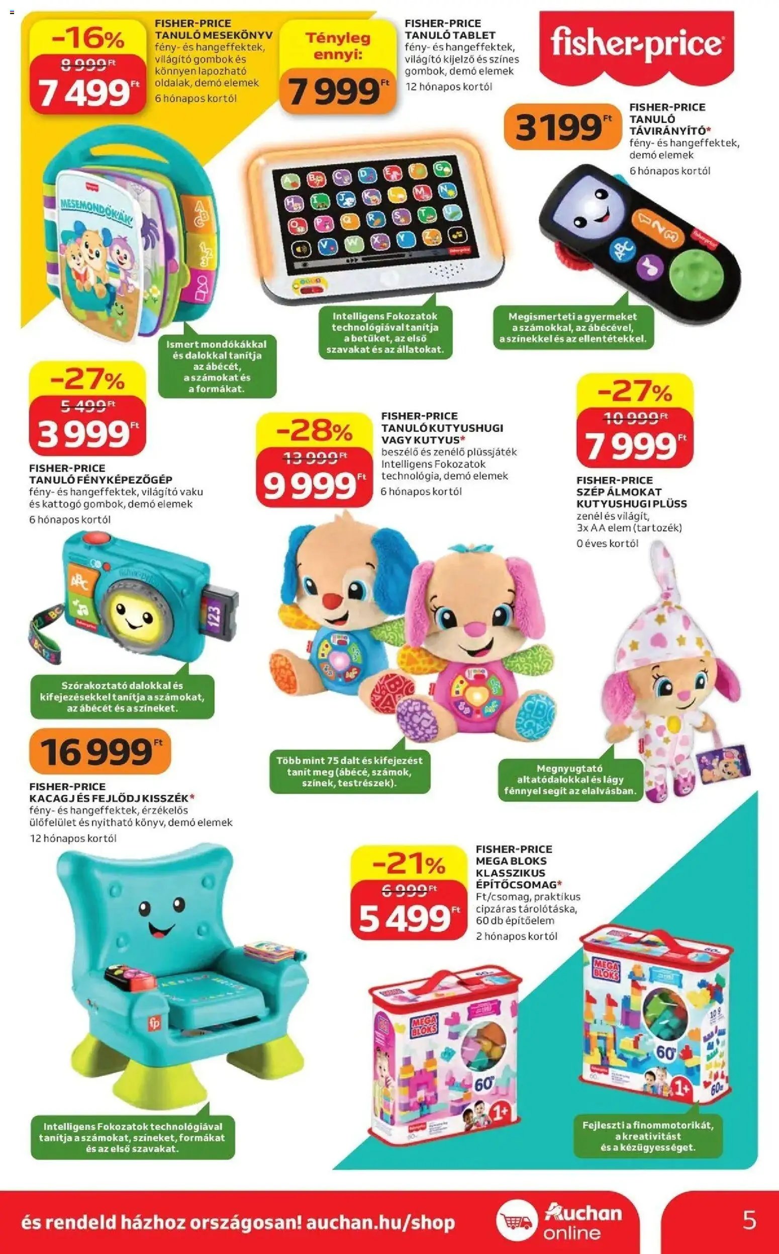 Auchan Karácsonyi ajánlataink Kecskemét 2026.10.22. - lapozható formában szórólap ✳️