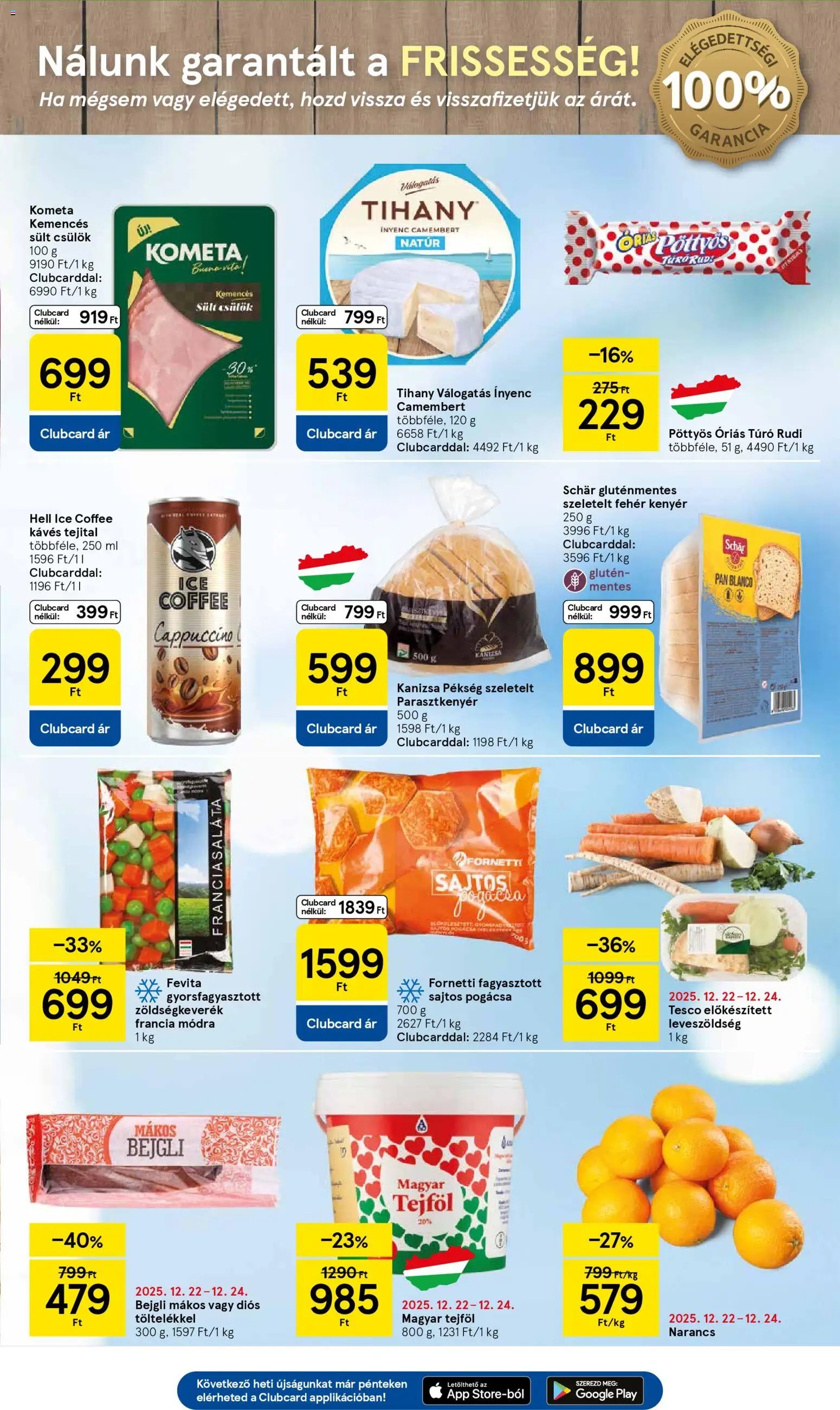 Tesco újság 2025.12.27. Szupermarket akciós újság (2025-12-27 - 2025-12-31)