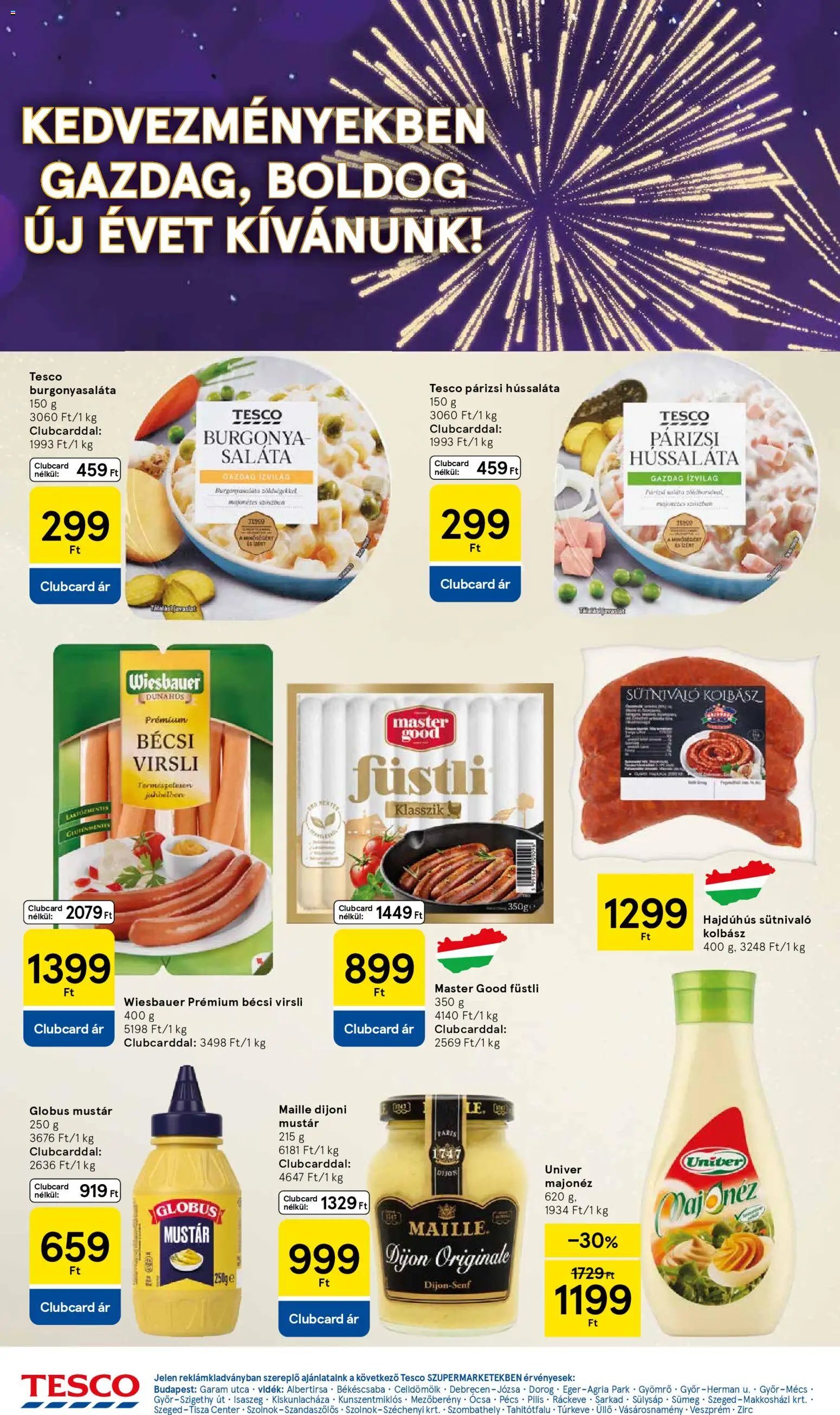 Tesco újság 2025.12.27. Szupermarket akciós újság (2025-12-27 - 2025-12-31)