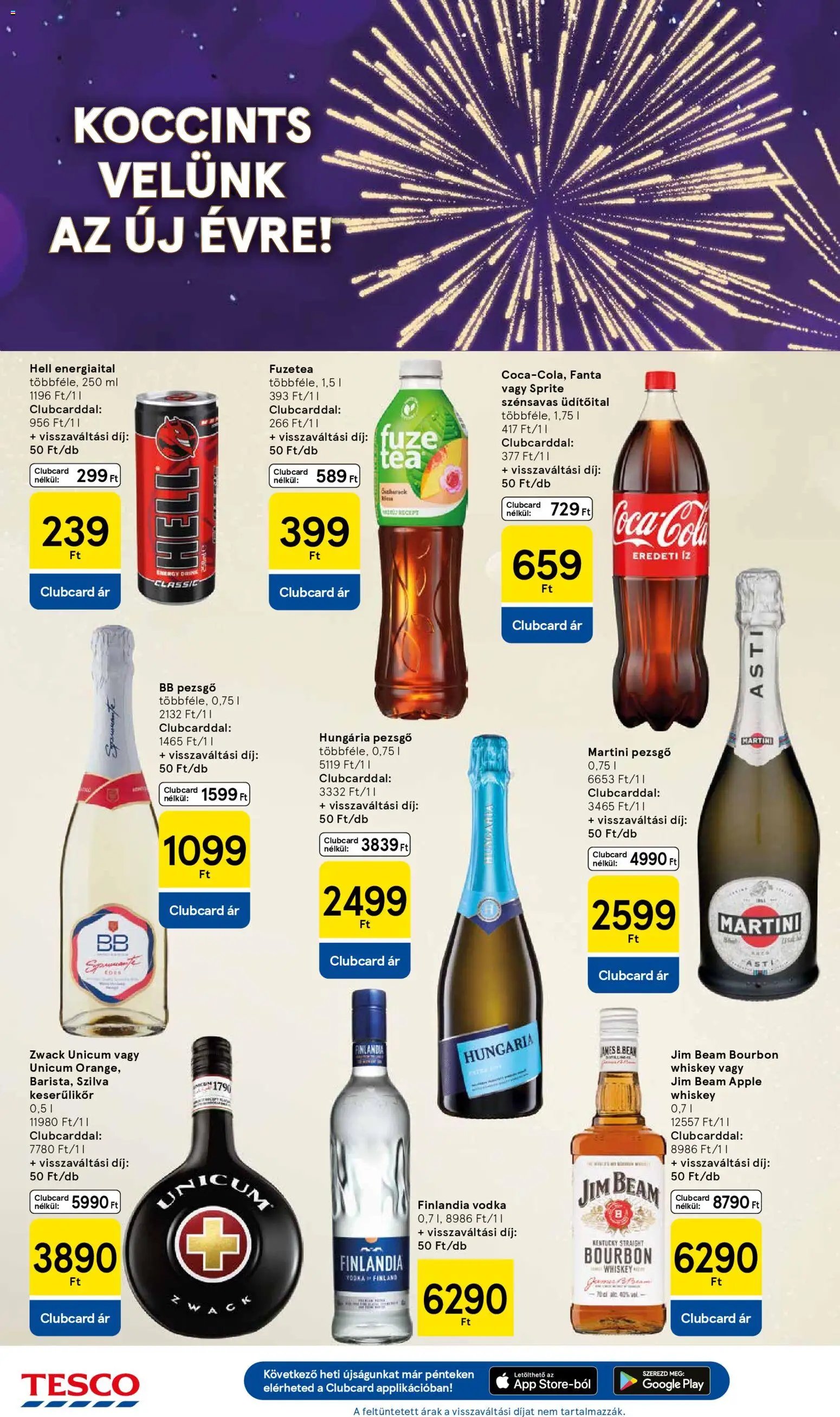 Tesco újság 2025.12.27. Szupermarket akciós újság (2025-12-27 - 2025-12-31)