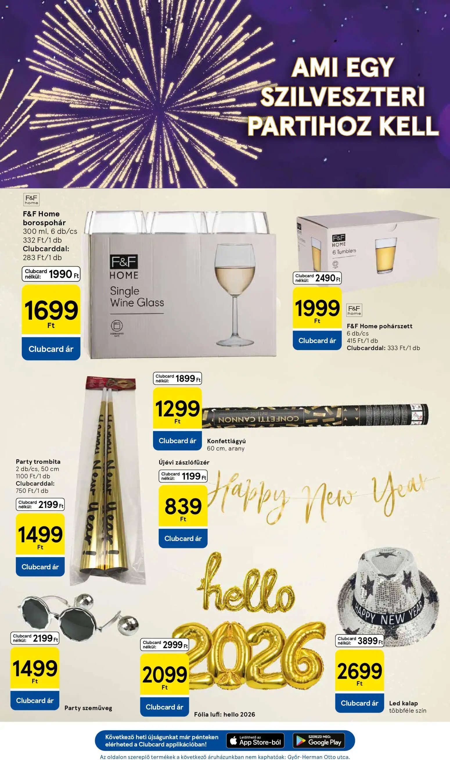 Tesco újság 2025.12.27. Szupermarket akciós újság (2025-12-27 - 2025-12-31)