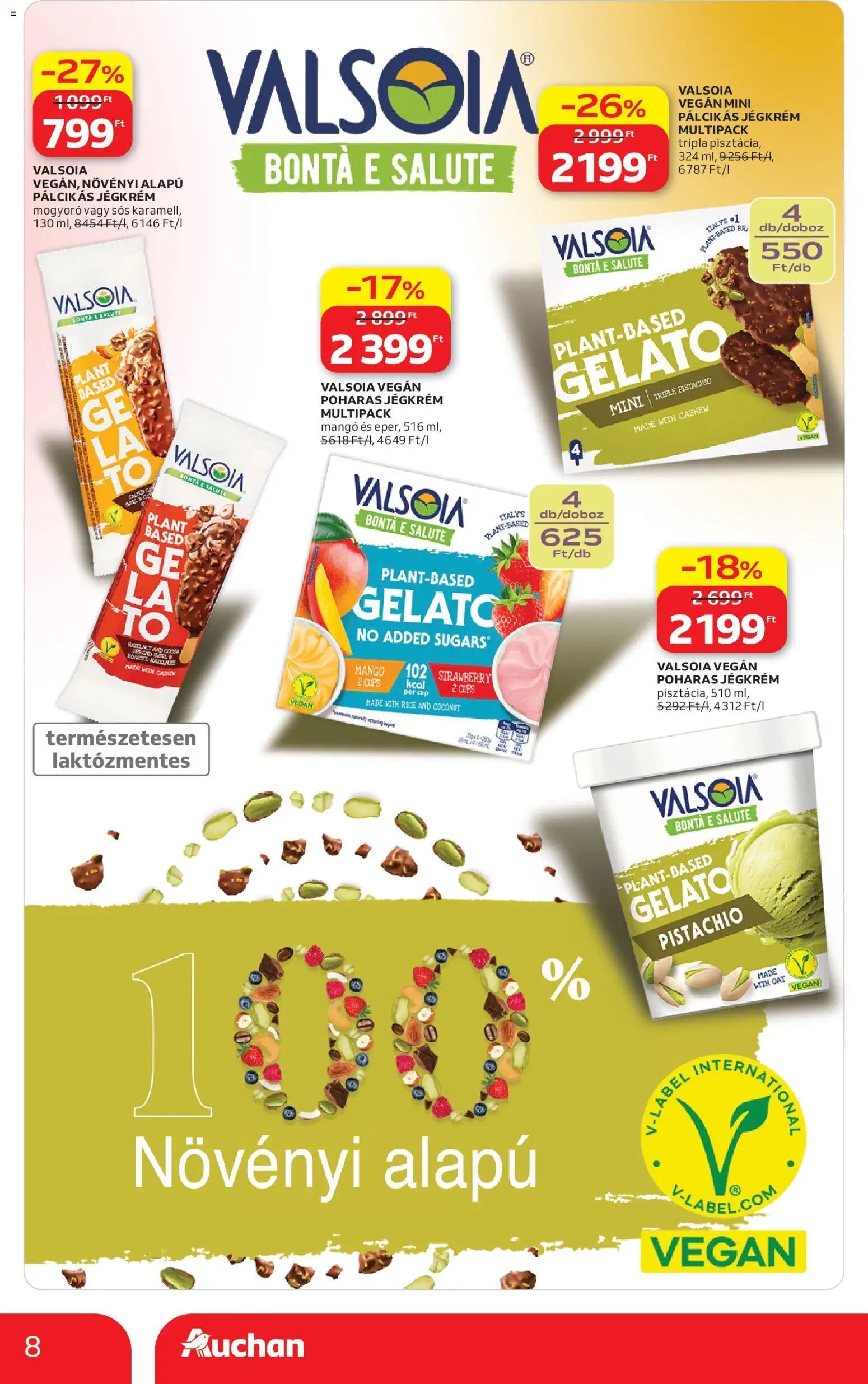 Auchan újság 2026.04.23. Auchan Jégkrém ajánlataink (2026-04-23 - 2026-05-20)