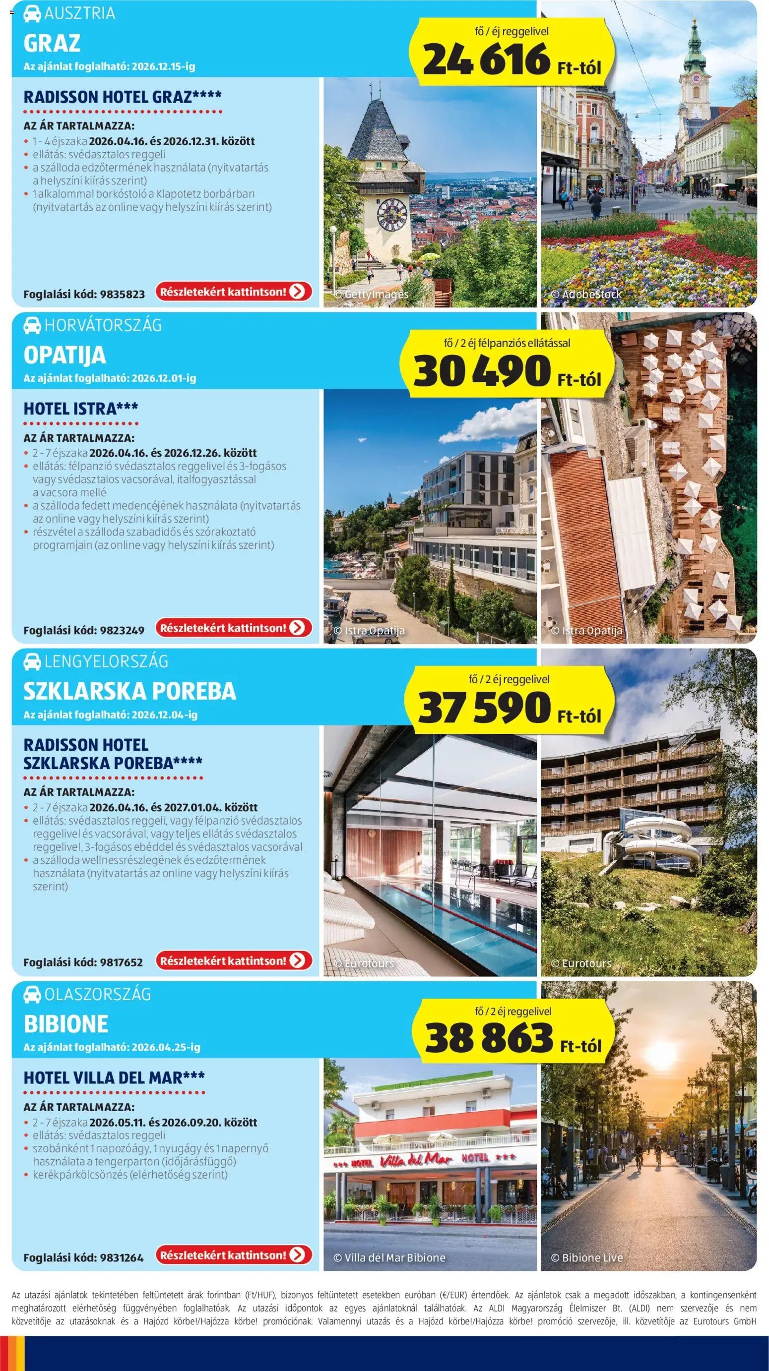 Aldi újság 2026.04.16. Aldi Utazás katalógus (2026-04-16 - 2026-04-22)