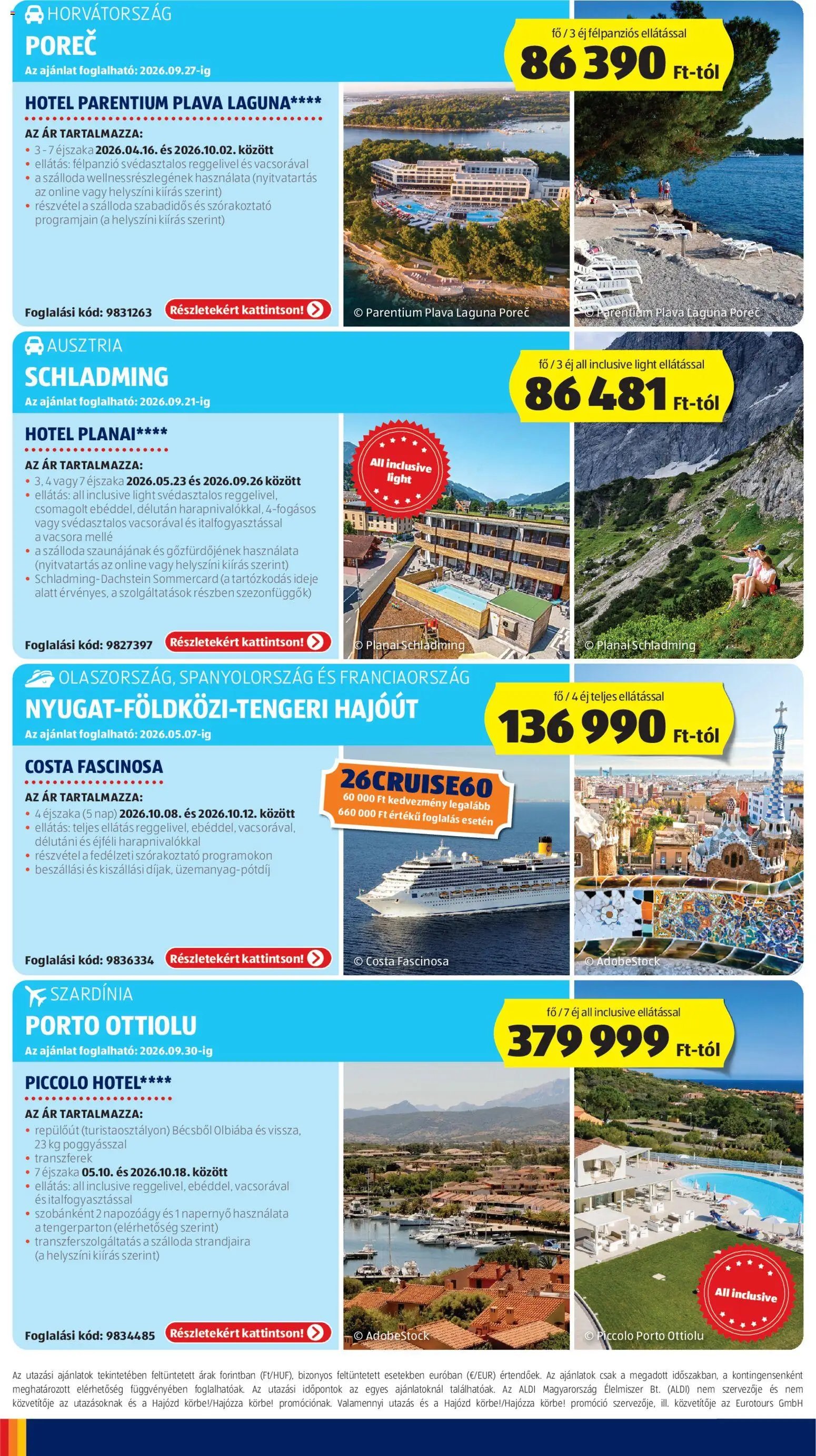 Aldi újság 2026.04.16. Aldi Utazás katalógus (2026-04-16 - 2026-04-22)