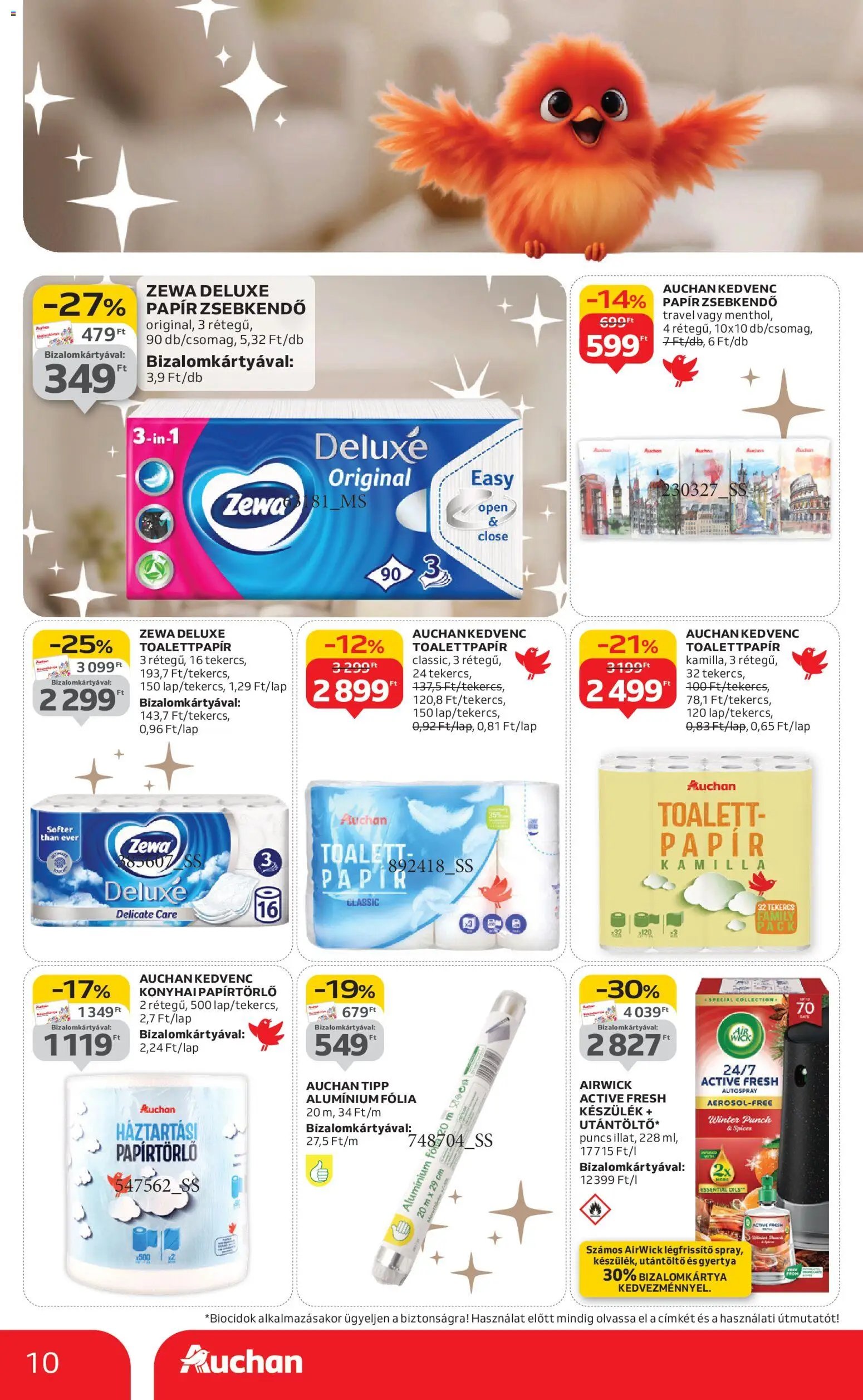 Auchan újság 2025.12.27. Szupermarket akciós újság (2025-12-27 - 2025-12-31)