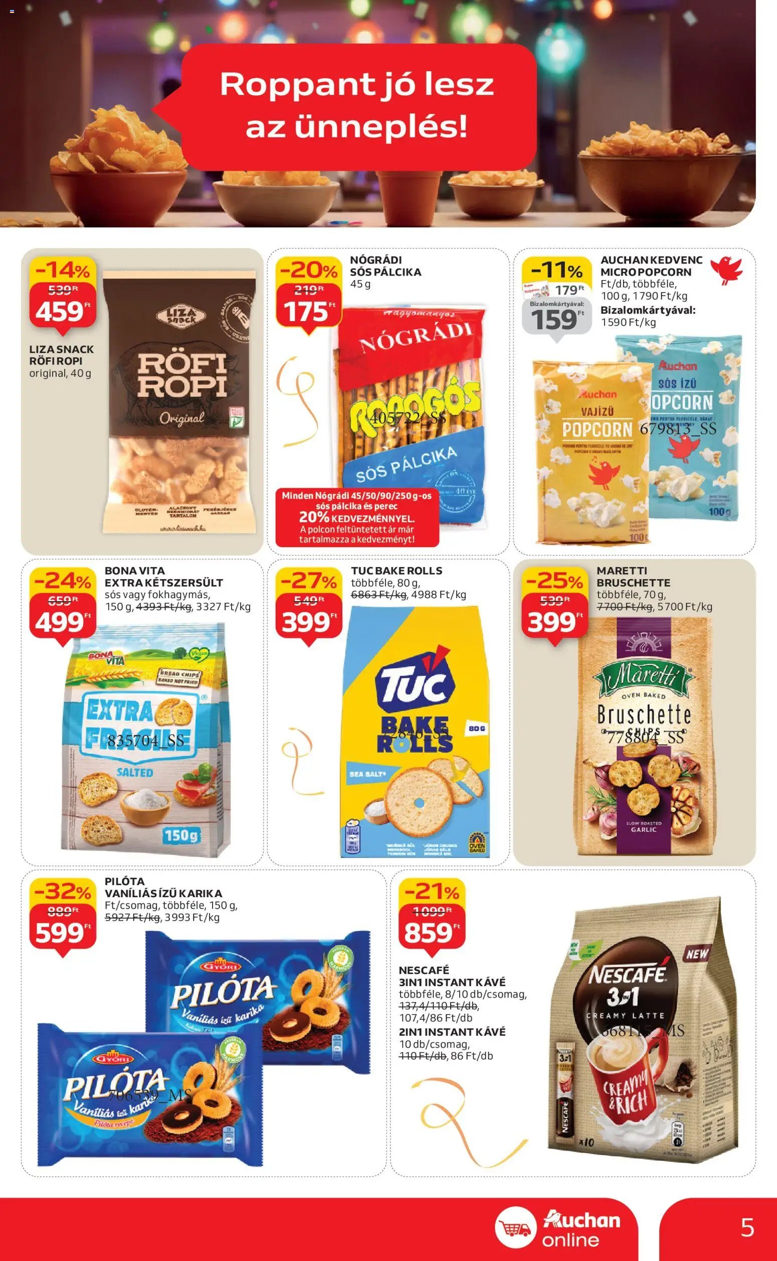 Auchan újság 2025.12.27. Szupermarket akciós újság (2025-12-27 - 2025-12-31)