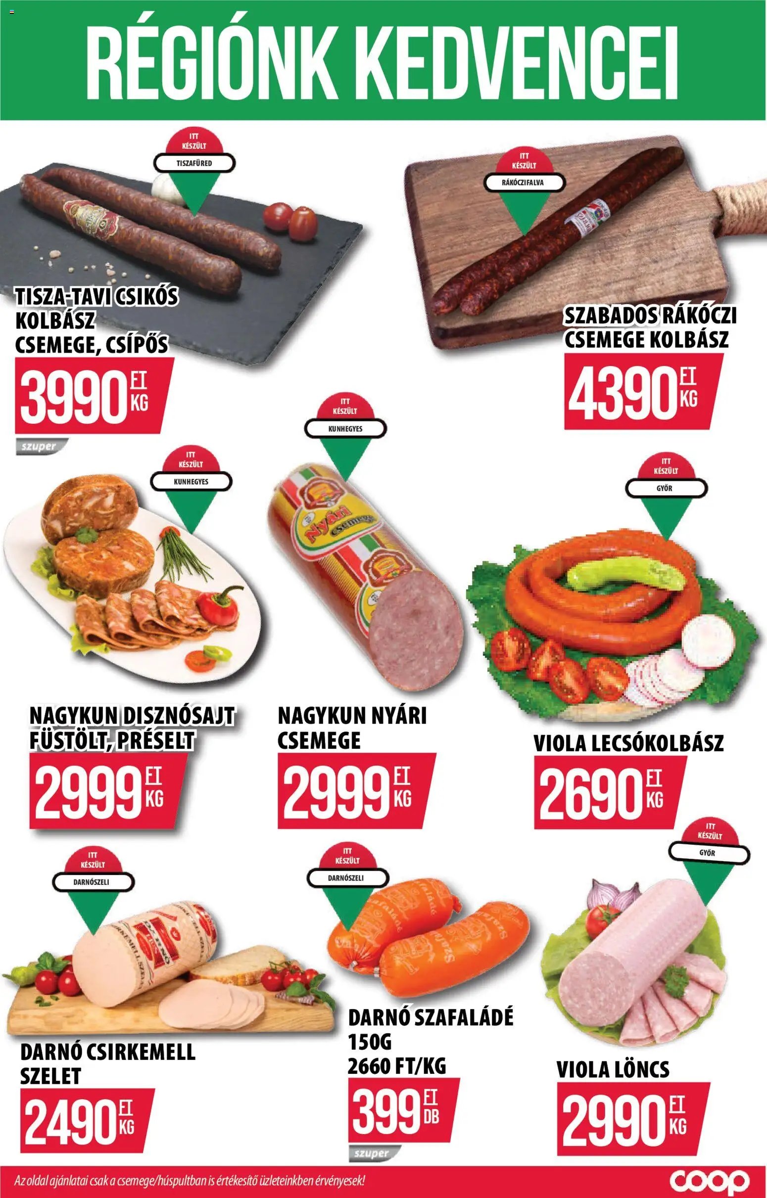 COOP újság 2026.03.12. COOP Szolnok (2026-03-12 - 2026-03-14)