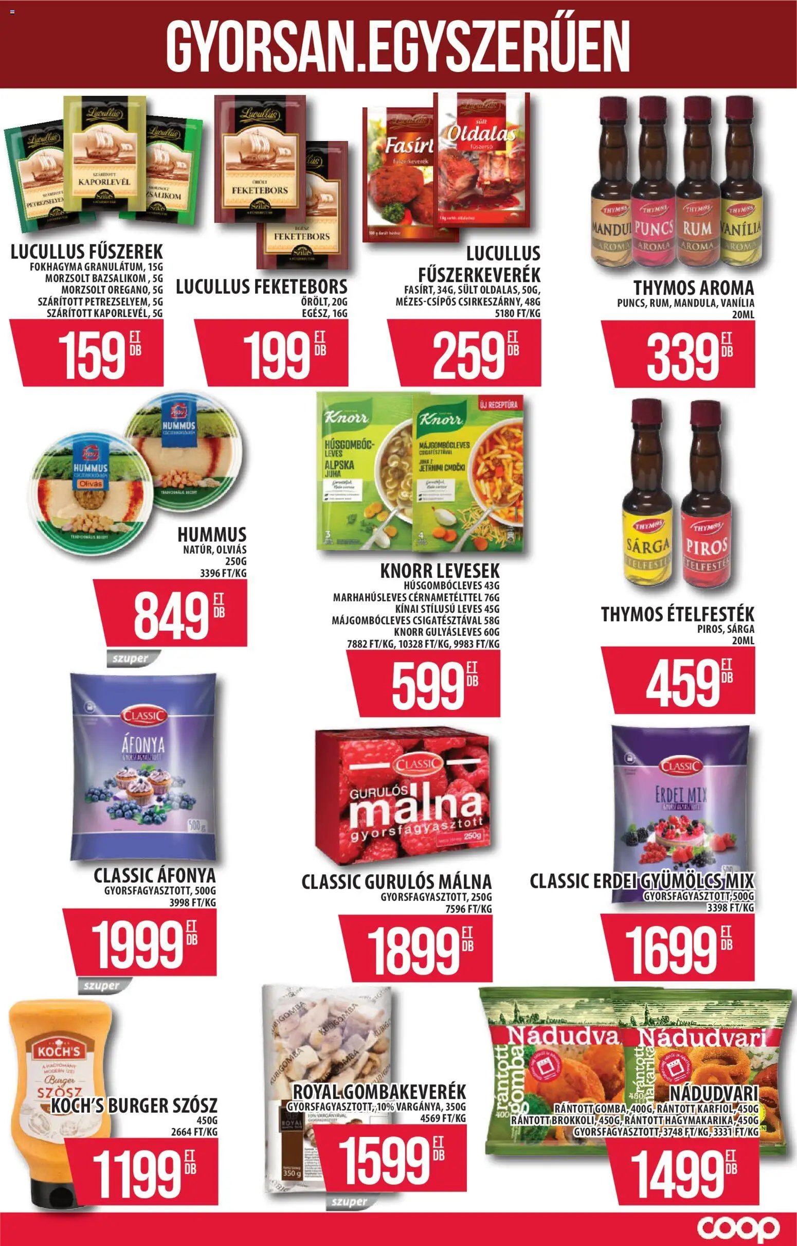 COOP újság 2026.03.12. COOP Szolnok (2026-03-12 - 2026-03-14)