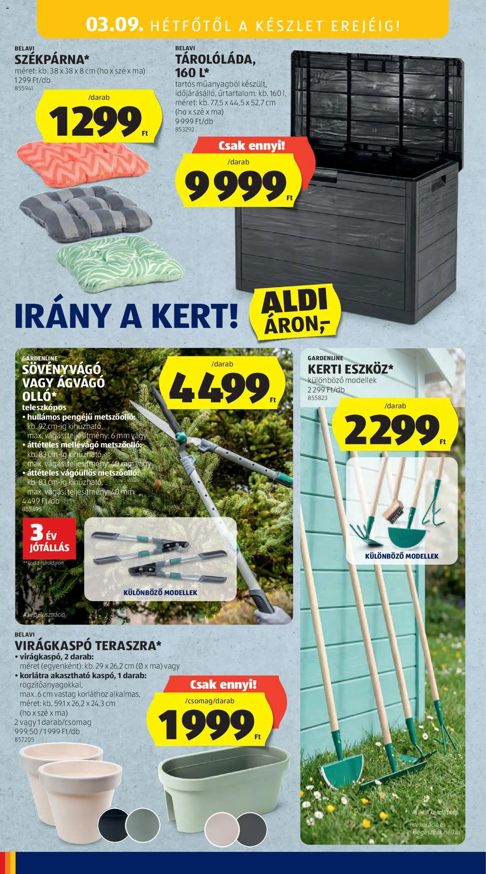 Aldi újság 2026.03.05. Aldi Középső sor termékei (2026-03-05 - 2026-03-11)