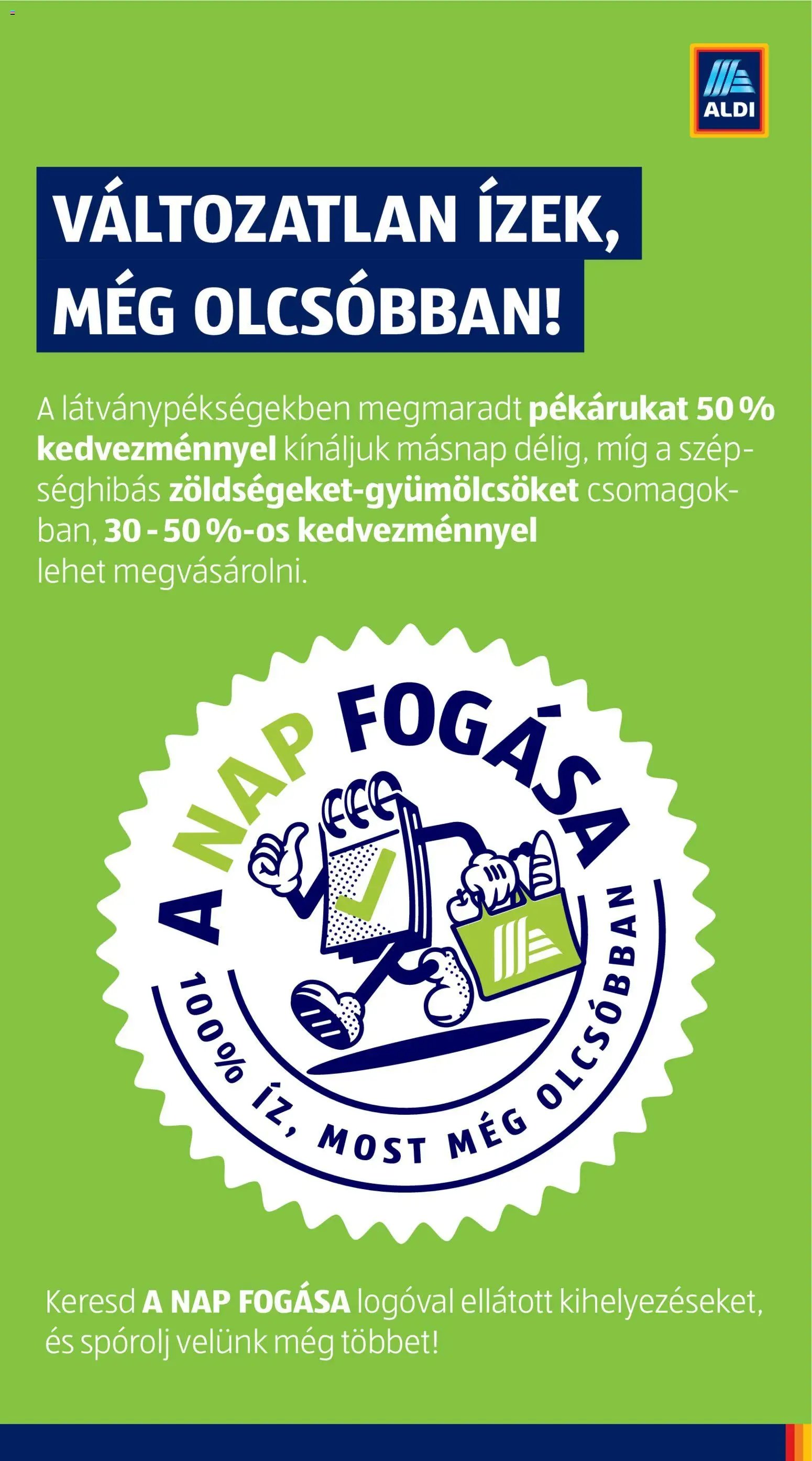 Aldi újság 2026.03.05. Aldi Középső sor termékei (2026-03-05 - 2026-03-11)