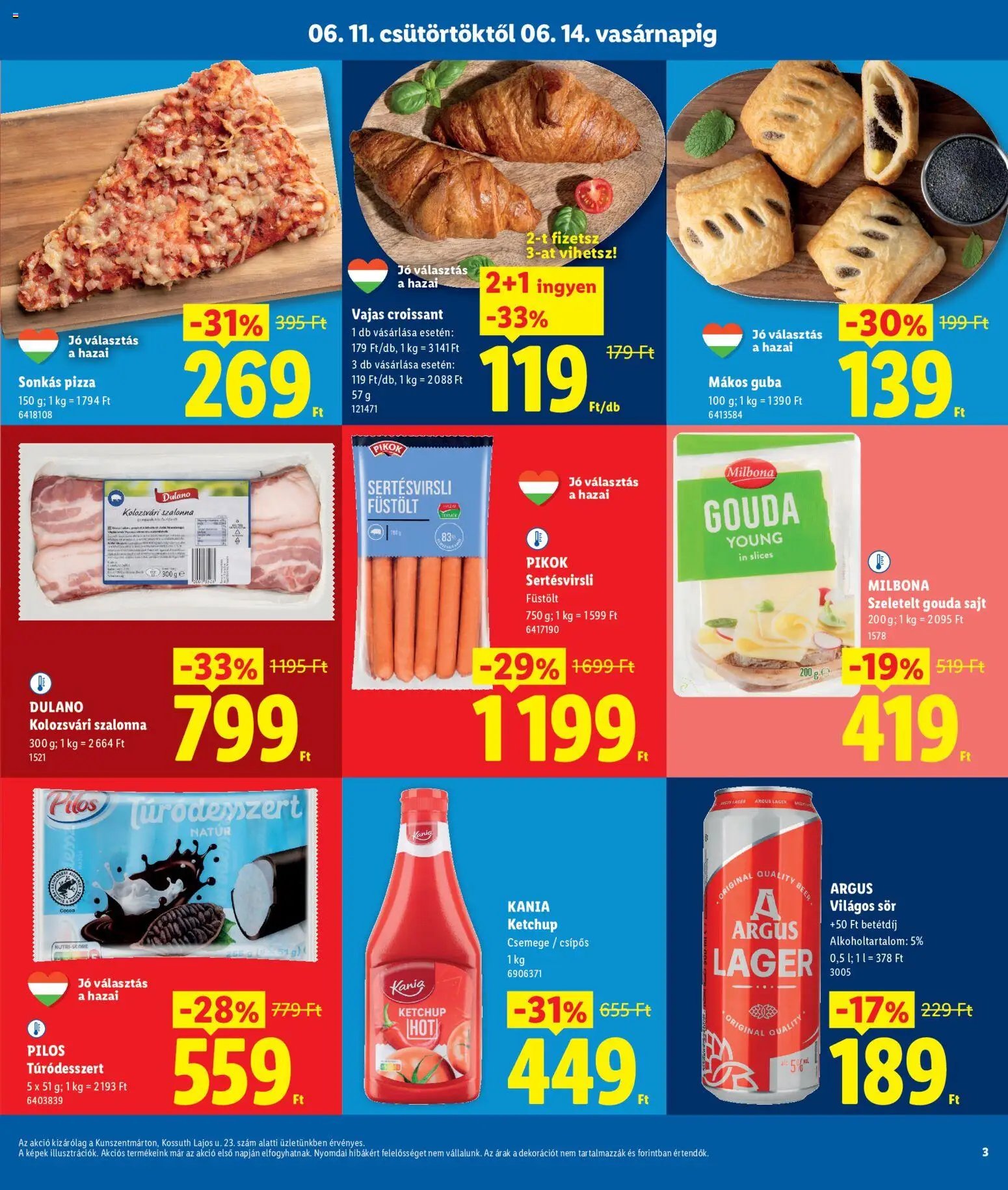 Lidl újság 2026.06.11. Lidl Kunszentmárton