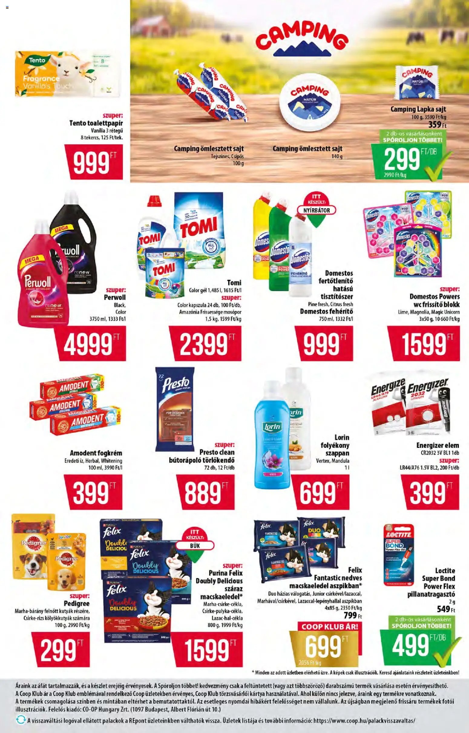 COOP újság 2026.09.10. COOP akciós újság