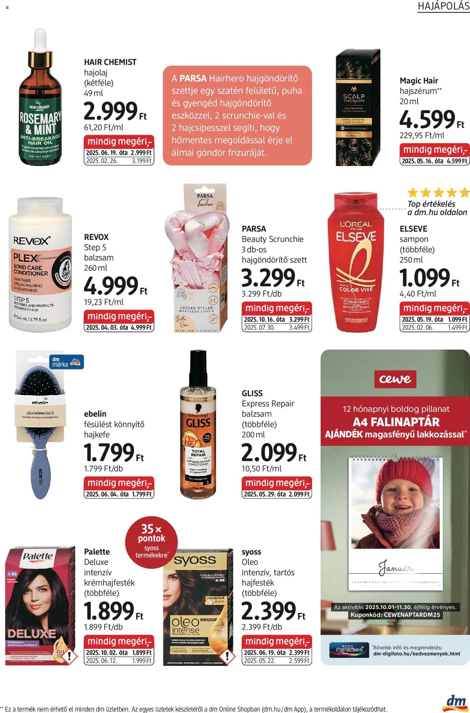 DM Drogerie Markt újság 2025.10.30. Akciós újság DM Drogerie Markt (2025-10-30 - 2025-11-12)
