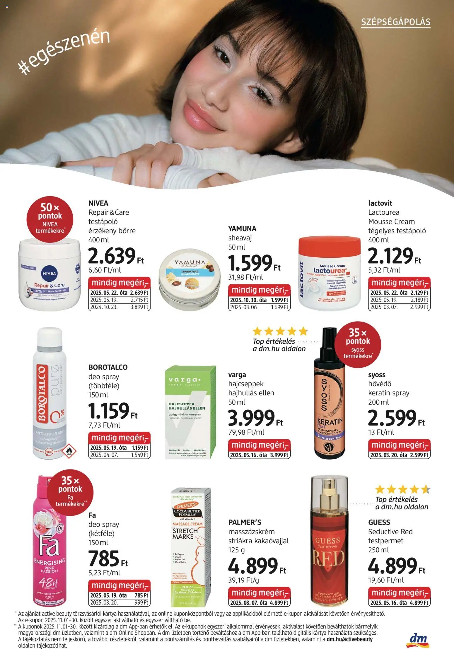 DM Drogerie Markt újság 2025.10.30. Akciós újság DM Drogerie Markt (2025-10-30 - 2025-11-12)