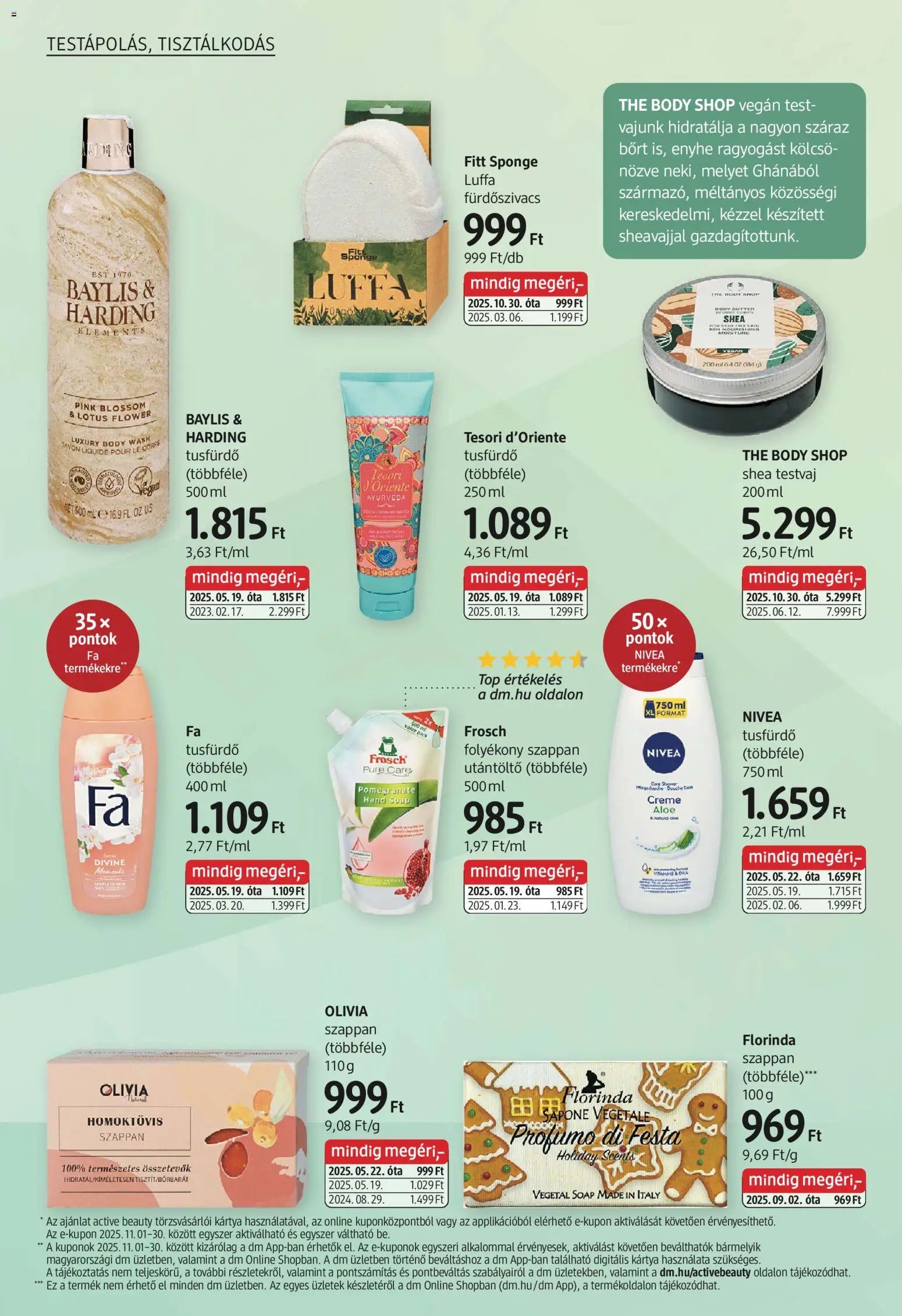 DM Drogerie Markt újság 2025.10.30. Akciós újság DM Drogerie Markt (2025-10-30 - 2025-11-12)