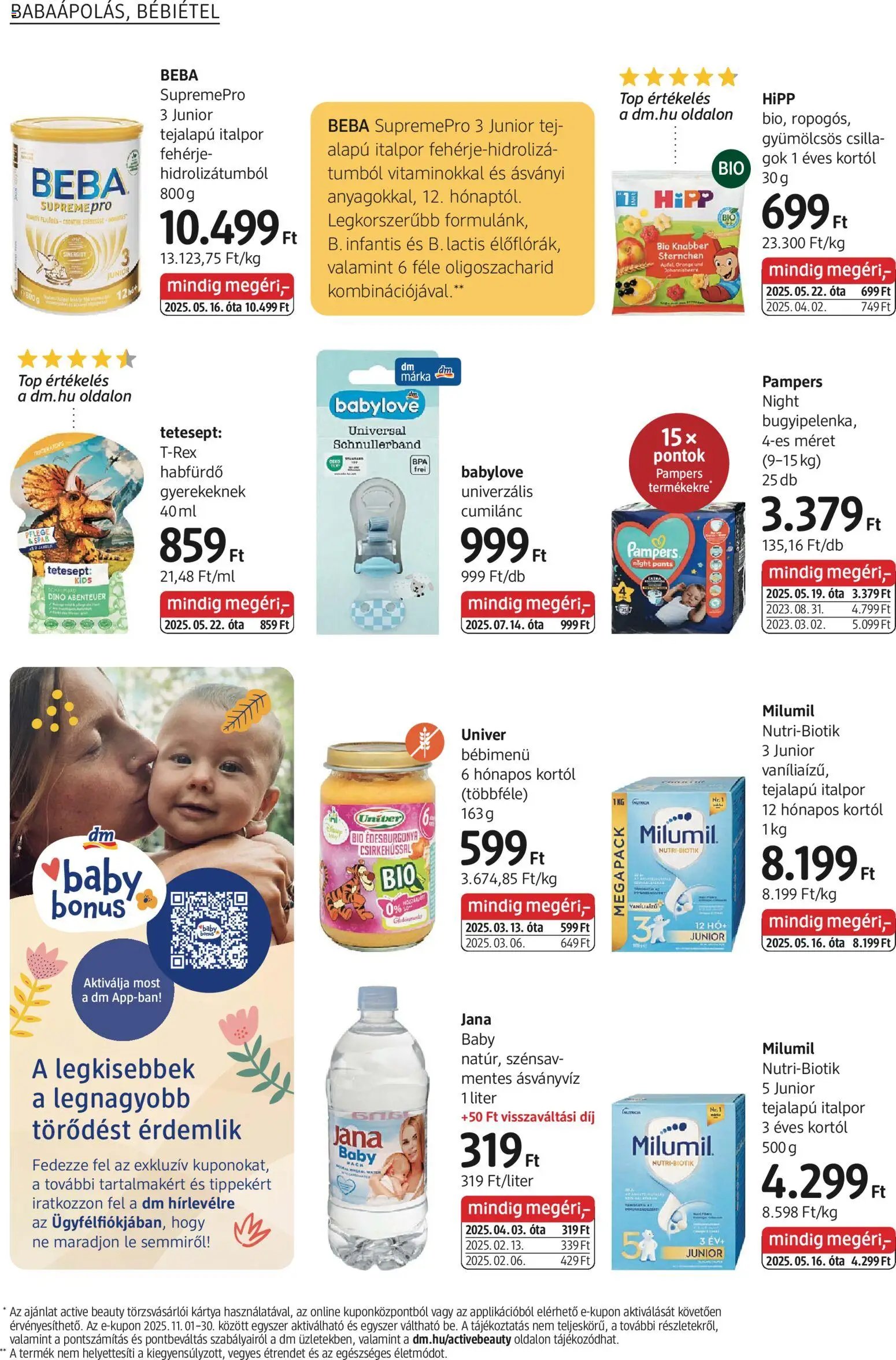 DM Drogerie Markt újság 2025.10.30. Akciós újság DM Drogerie Markt (2025-10-30 - 2025-11-12)
