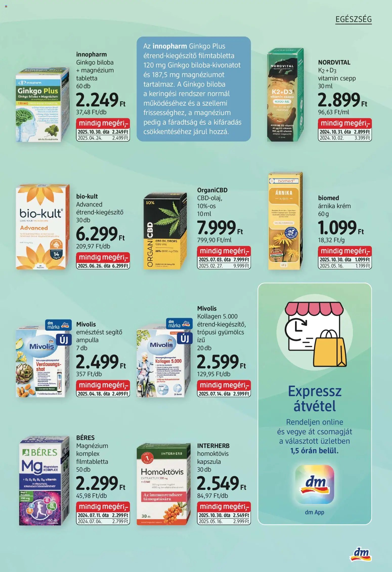 DM Drogerie Markt újság 2025.10.30. Akciós újság DM Drogerie Markt (2025-10-30 - 2025-11-12)