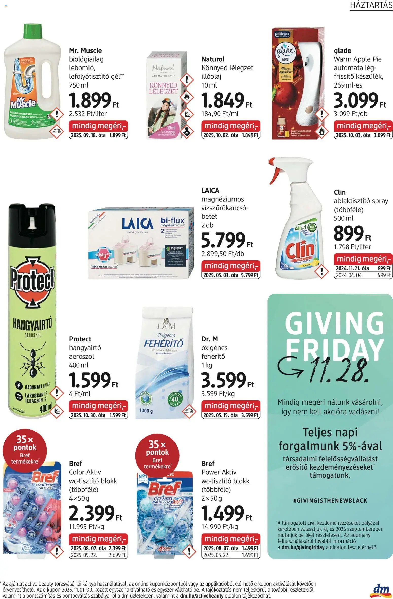 DM Drogerie Markt újság 2025.10.30. Akciós újság DM Drogerie Markt (2025-10-30 - 2025-11-12)