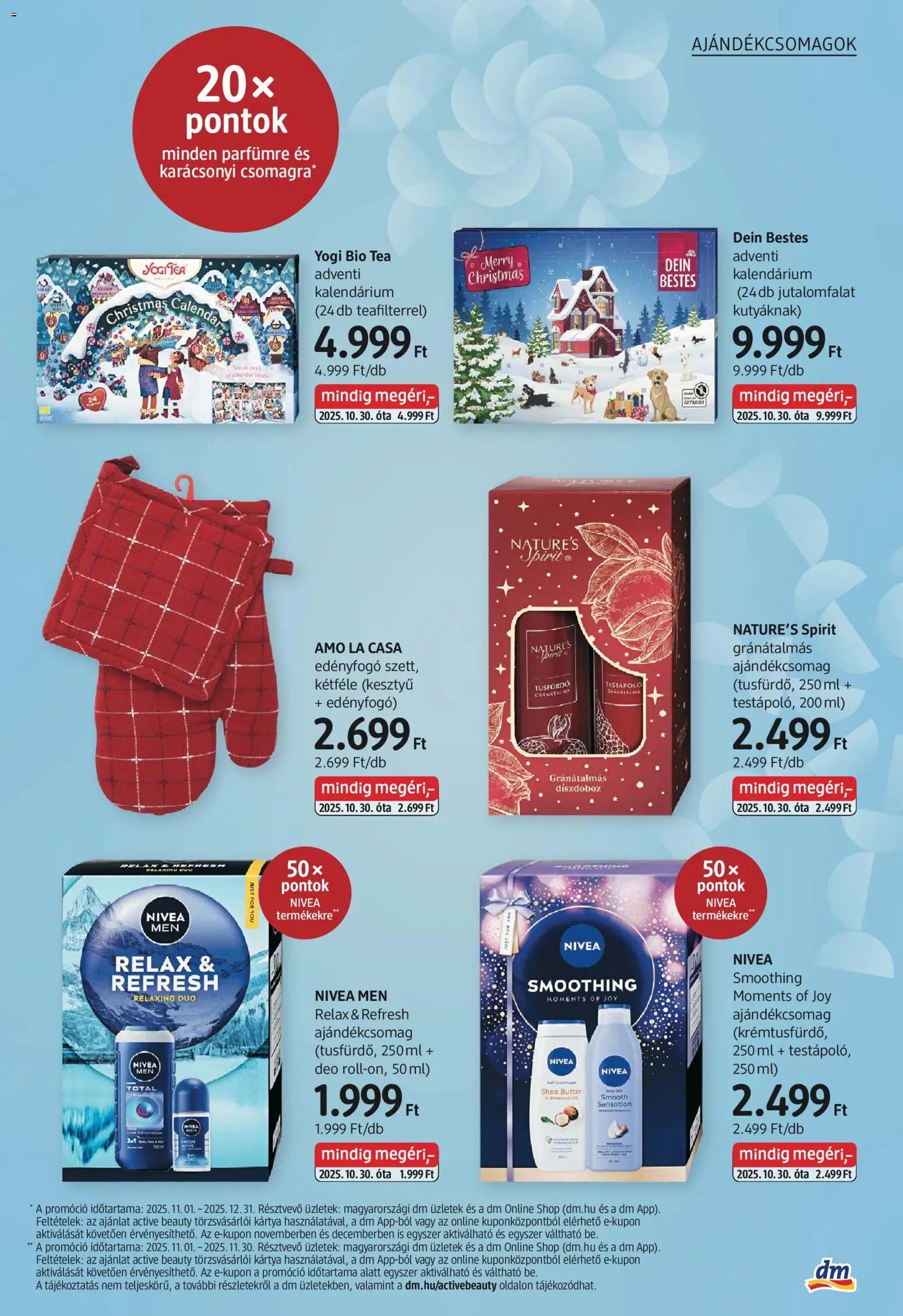 DM Drogerie Markt újság 2025.10.30. Akciós újság DM Drogerie Markt (2025-10-30 - 2025-11-12)