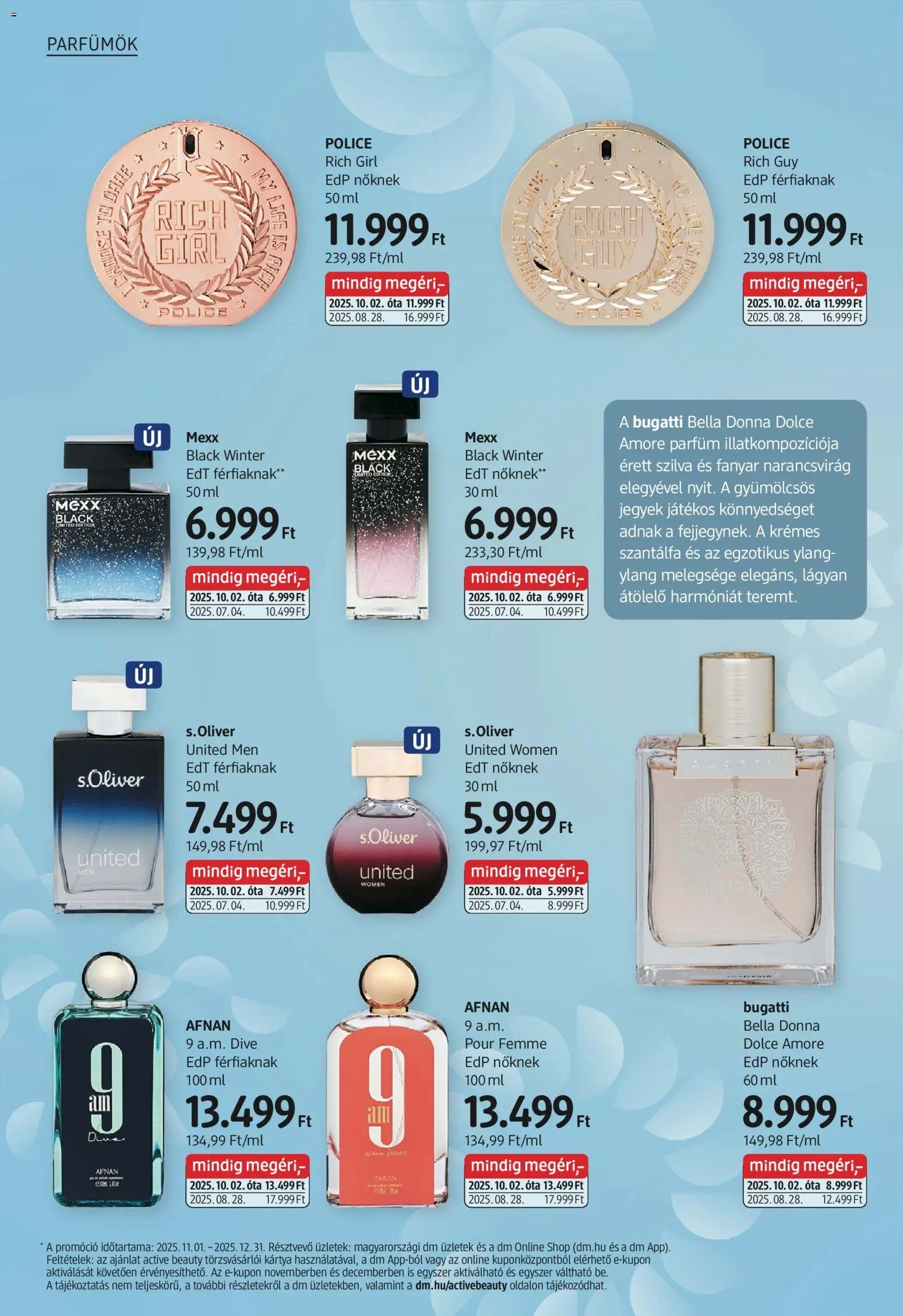 DM Drogerie Markt újság 2025.10.30. Akciós újság DM Drogerie Markt (2025-10-30 - 2025-11-12)