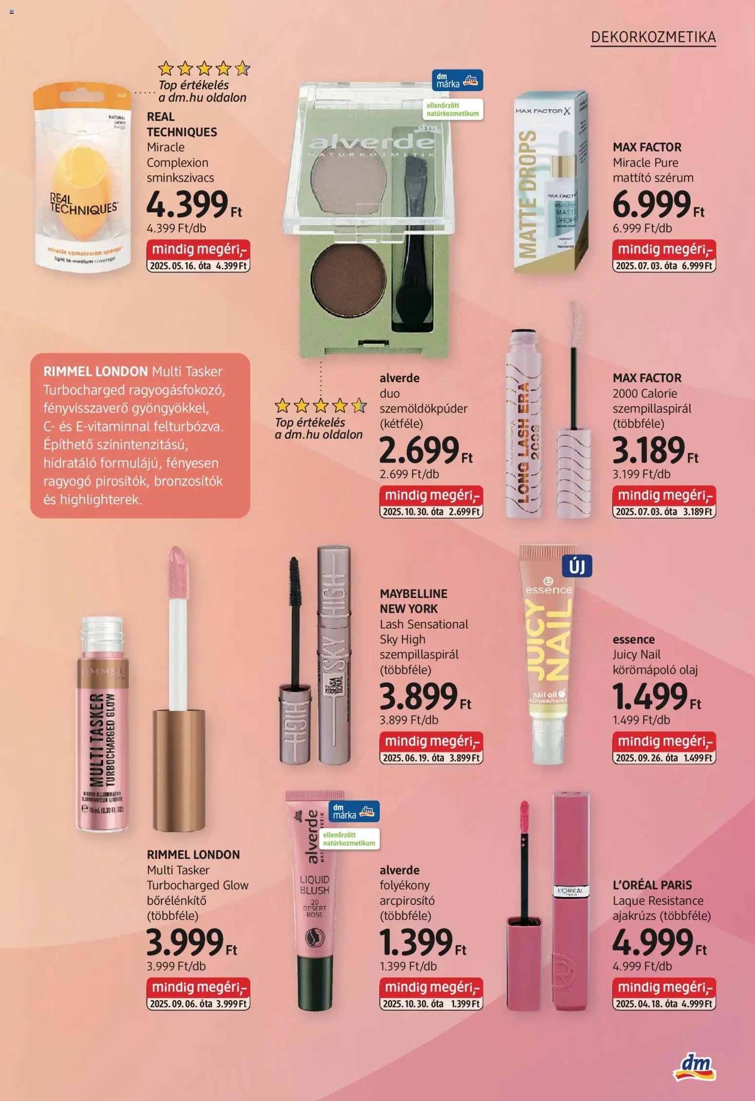 DM Drogerie Markt újság 2025.10.30. Akciós újság DM Drogerie Markt (2025-10-30 - 2025-11-12)