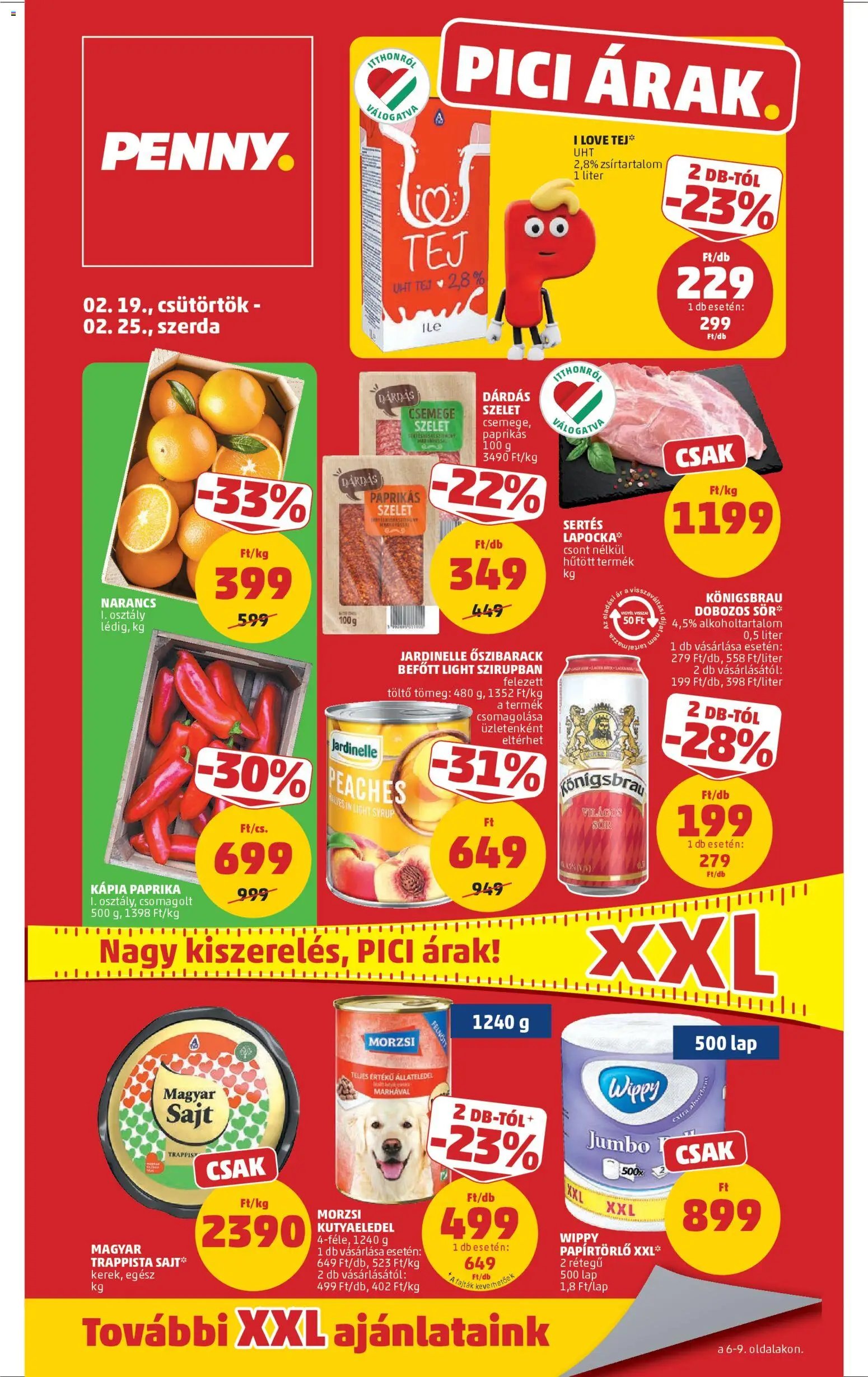 PENNY újság 2026.02.19. Akciós újság PENNY (2026-02-19 - 2026-02-25)
