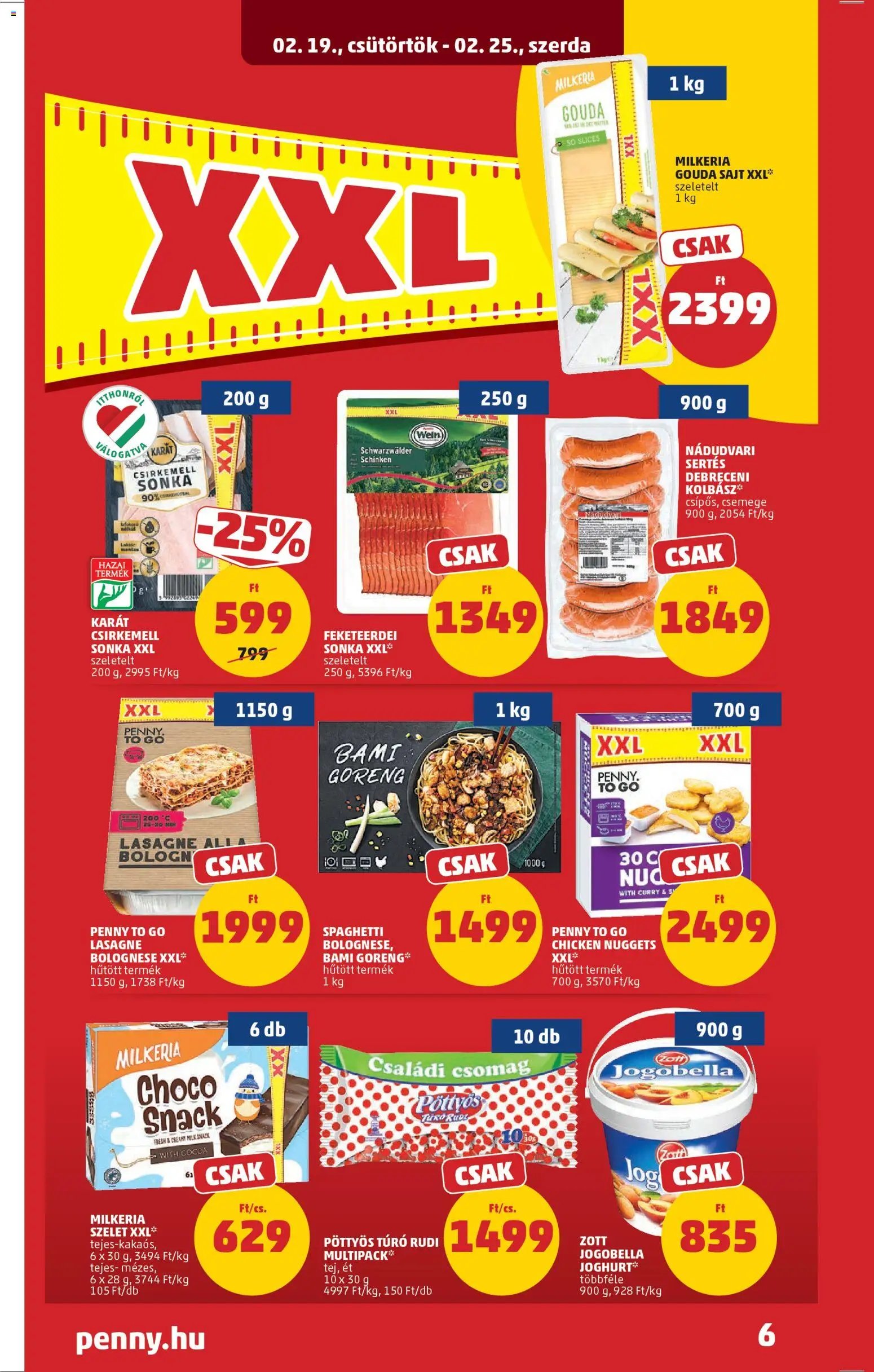 PENNY újság 2026.02.19. Akciós újság PENNY (2026-02-19 - 2026-02-25)