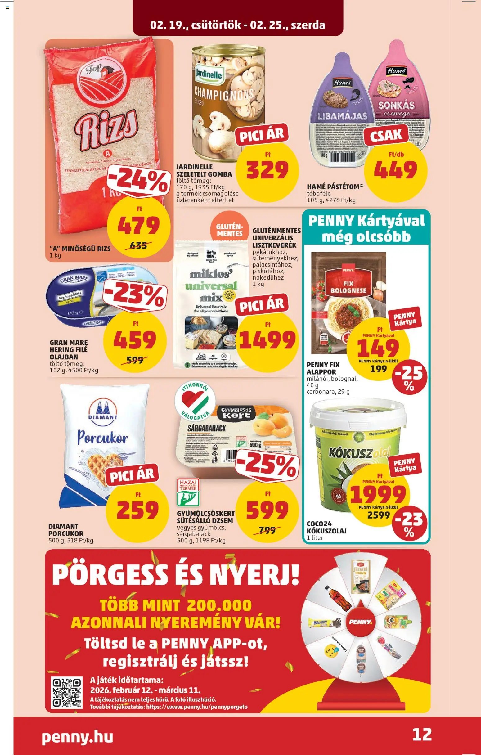 PENNY újság 2026.02.19. Akciós újság PENNY (2026-02-19 - 2026-02-25)