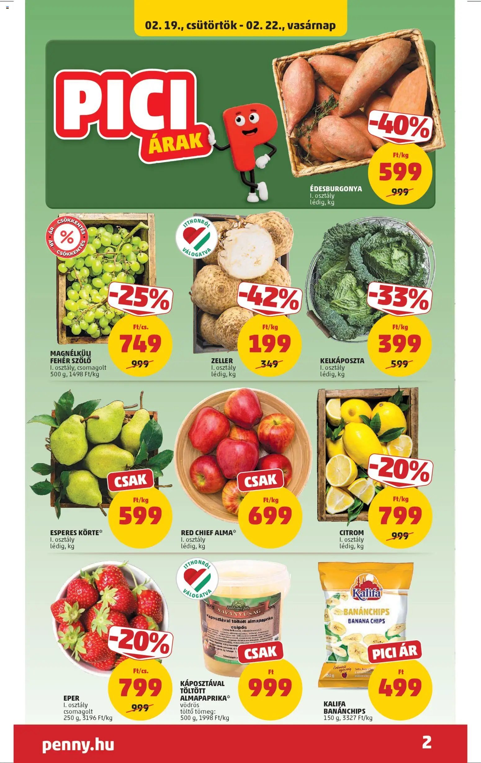 PENNY újság 2026.02.19. Akciós újság PENNY (2026-02-19 - 2026-02-25)