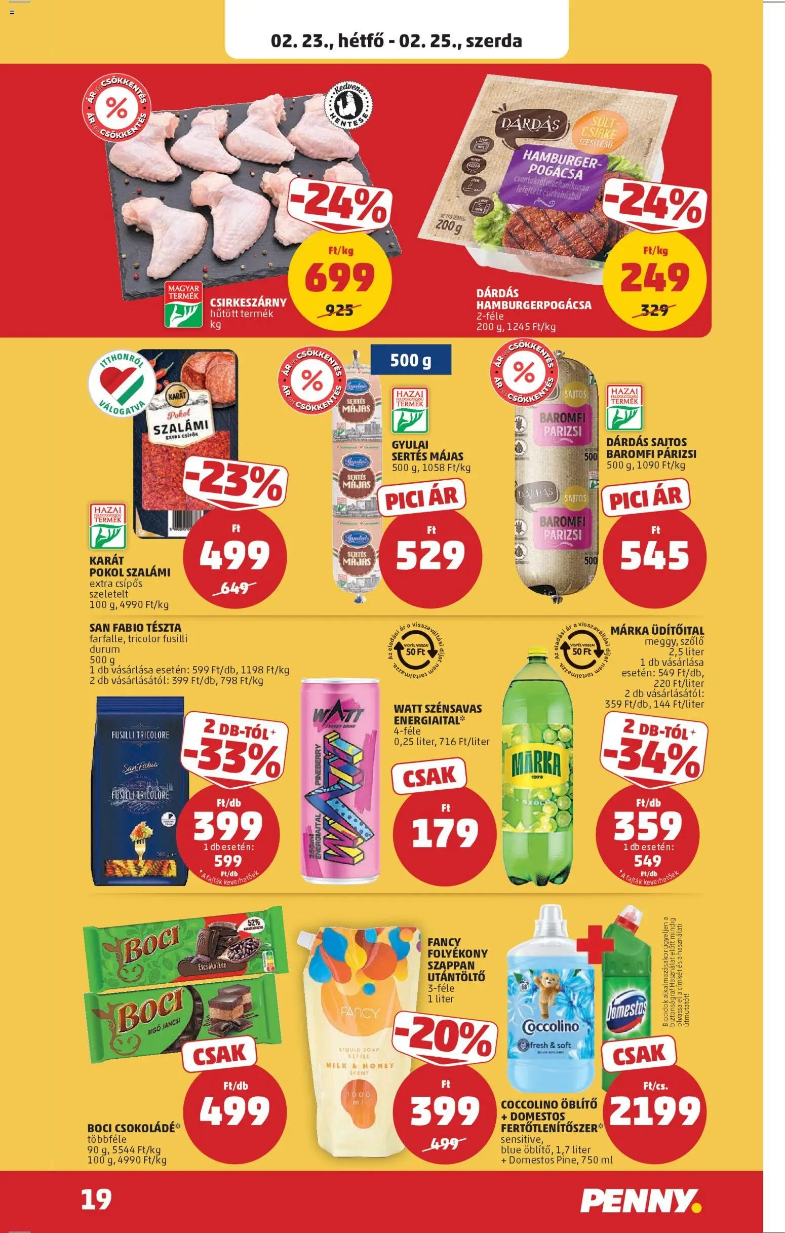 PENNY újság 2026.02.19. Akciós újság PENNY (2026-02-19 - 2026-02-25)