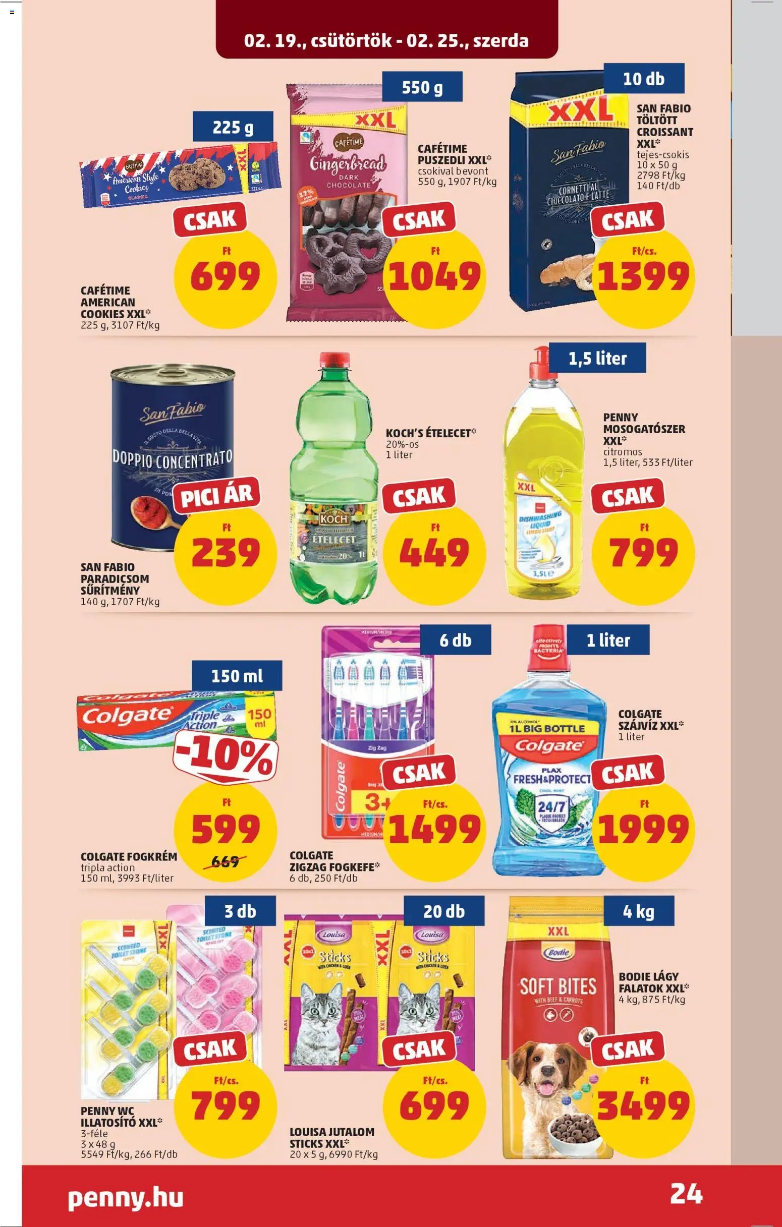 PENNY újság 2026.02.19. Akciós újság PENNY (2026-02-19 - 2026-02-25)