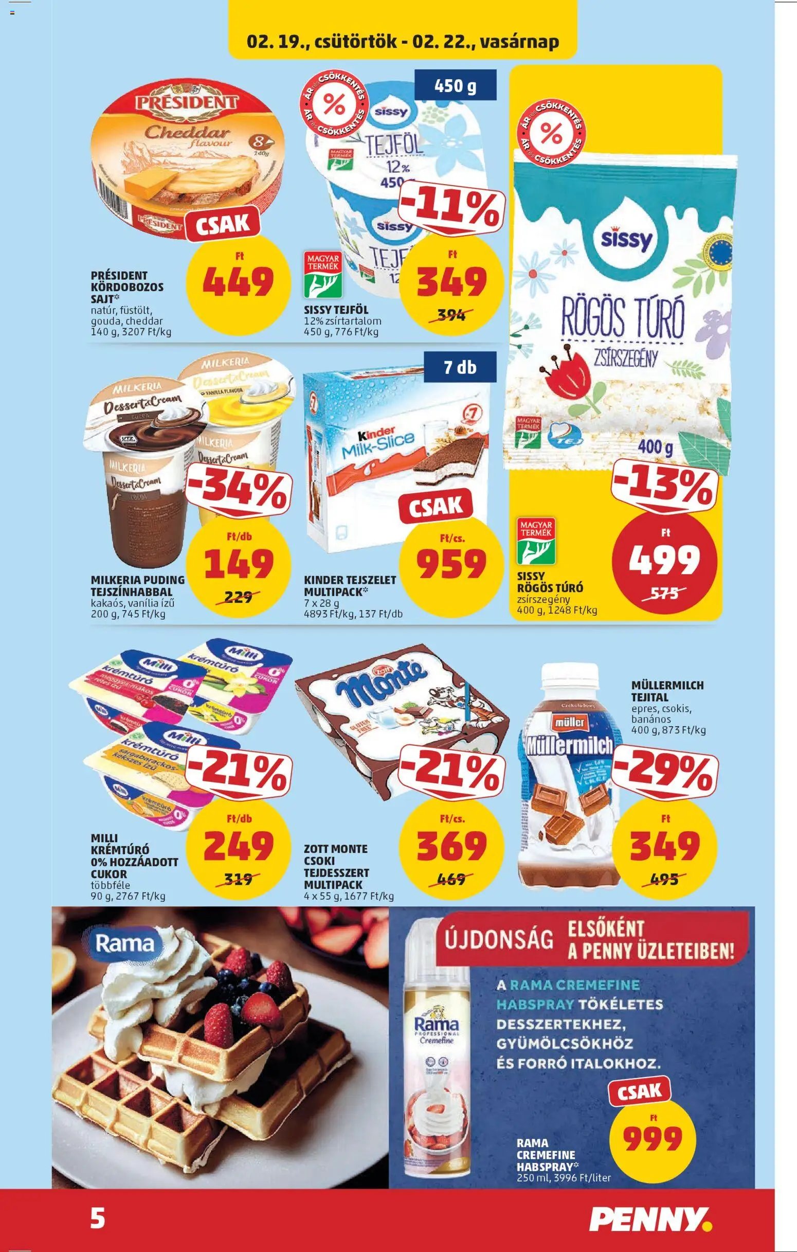 PENNY újság 2026.02.19. Akciós újság PENNY (2026-02-19 - 2026-02-25)