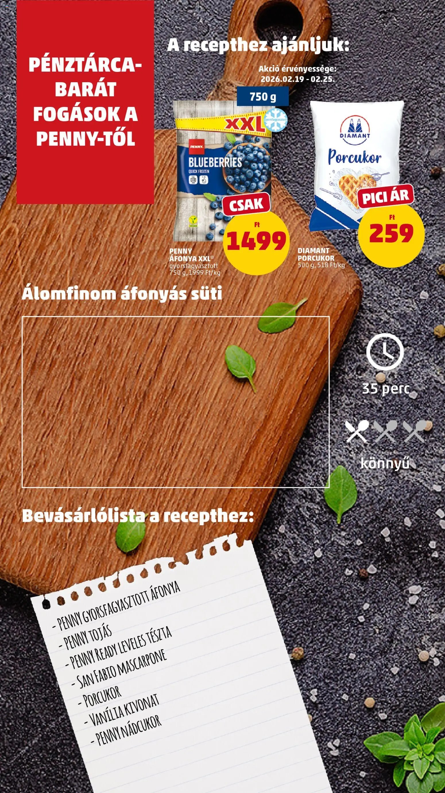 PENNY újság 2026.02.19. Akciós újság PENNY (2026-02-19 - 2026-02-25)