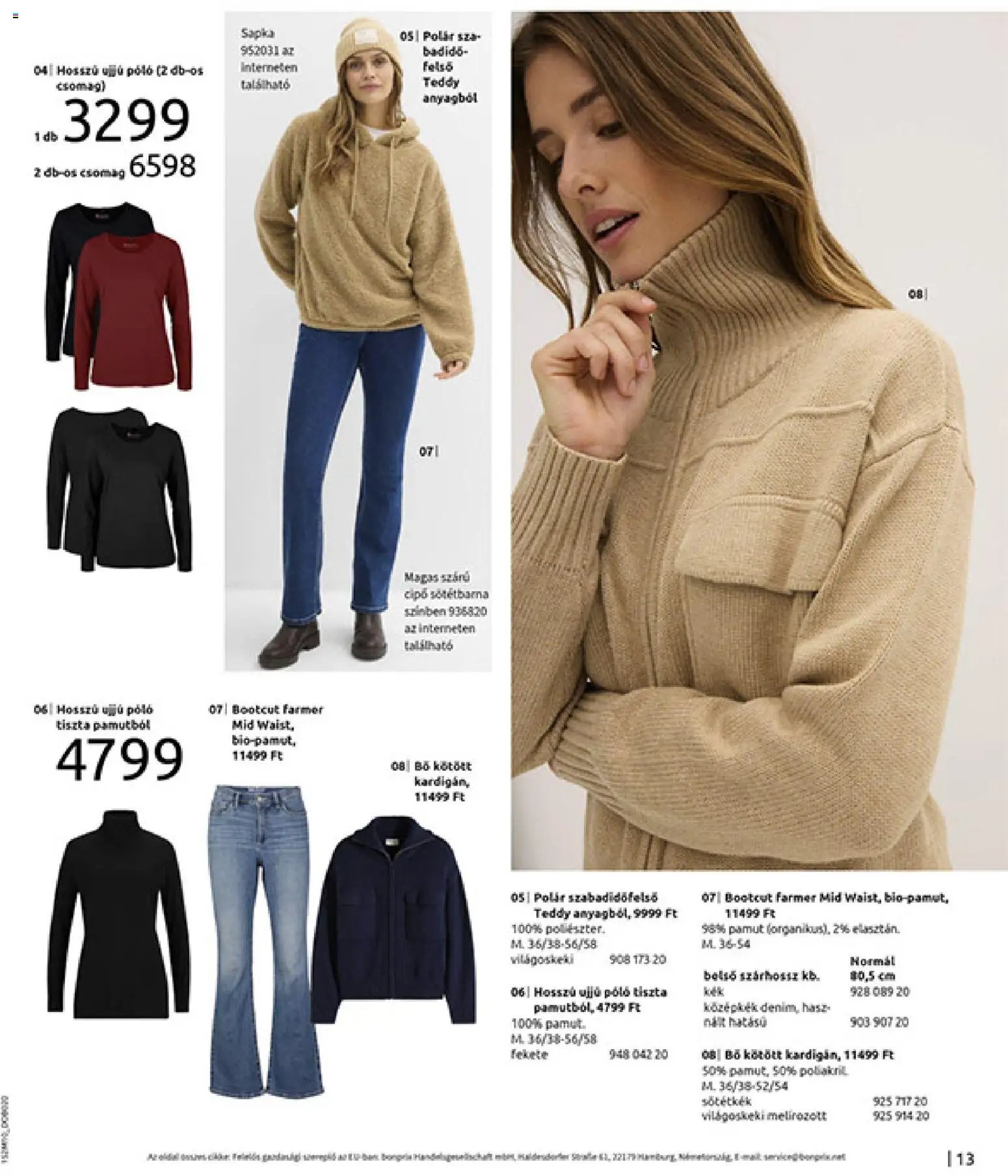 Bonprix újság 2025.11.24. Bonprix katalógus - Új, Vidéki Romantika (2025-11-24 - 2025-12-29)