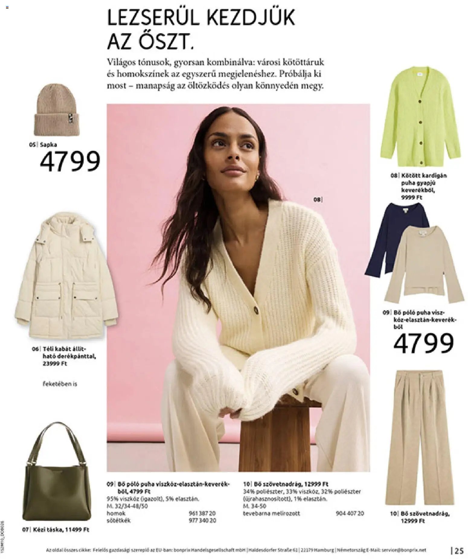 Bonprix újság 2025.11.24. Bonprix katalógus - Új, Vidéki Romantika (2025-11-24 - 2025-12-29)
