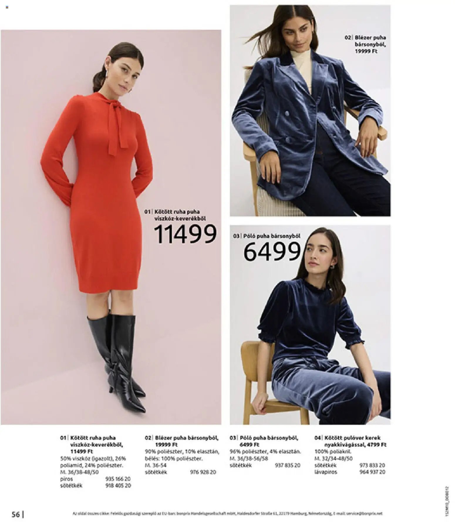 Bonprix újság 2025.11.24. Bonprix katalógus - Új, Vidéki Romantika (2025-11-24 - 2025-12-29)