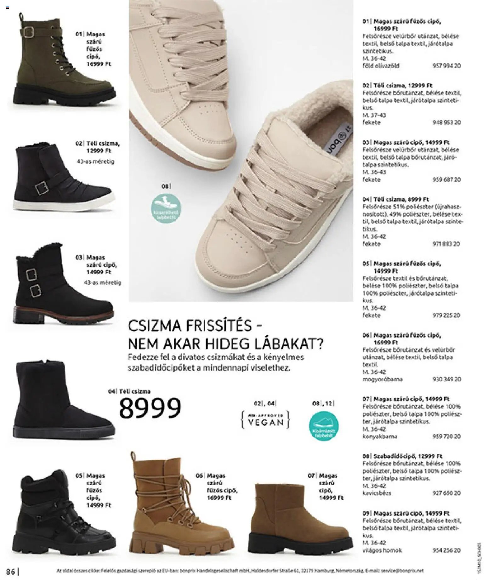 Bonprix újság 2025.11.24. Bonprix katalógus - Új, Vidéki Romantika (2025-11-24 - 2025-12-29)